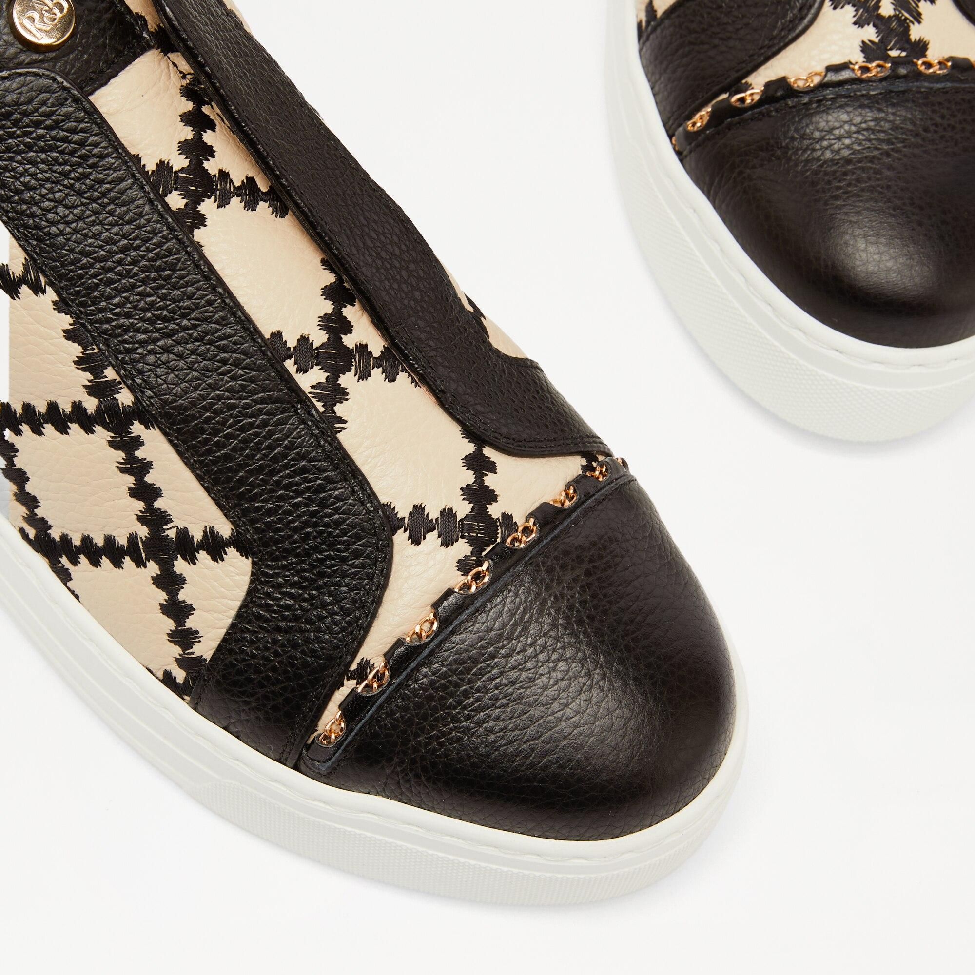 Russell Bromley Seawalk Laceless Sneaker in Natural Lyst UK