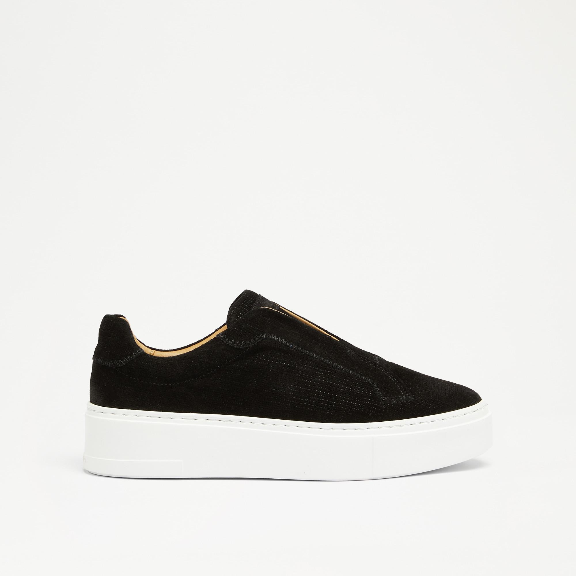 Laceless cheap sneakers black