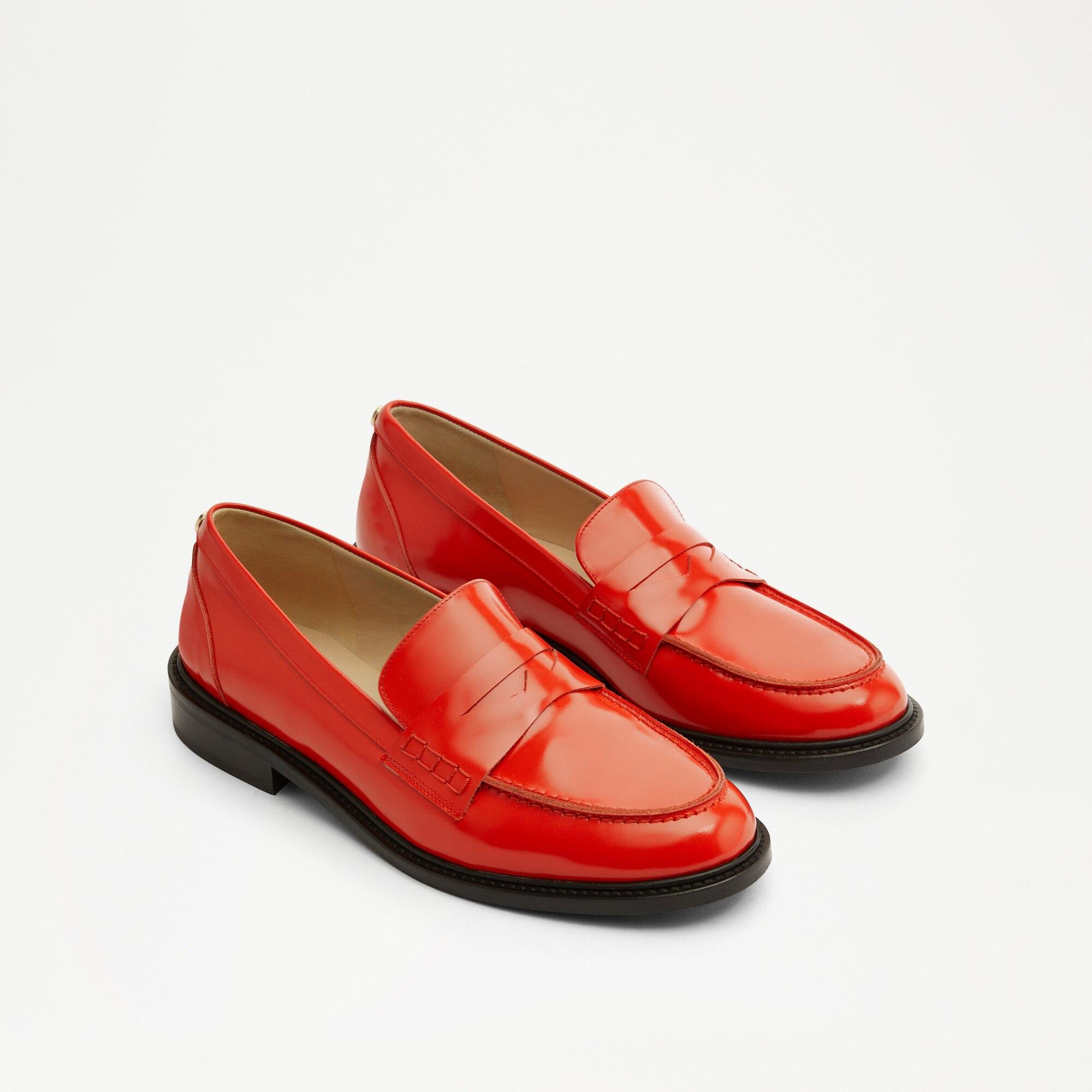 Russell Bromley Penelope Women s Red Penny Loafer Lyst UK
