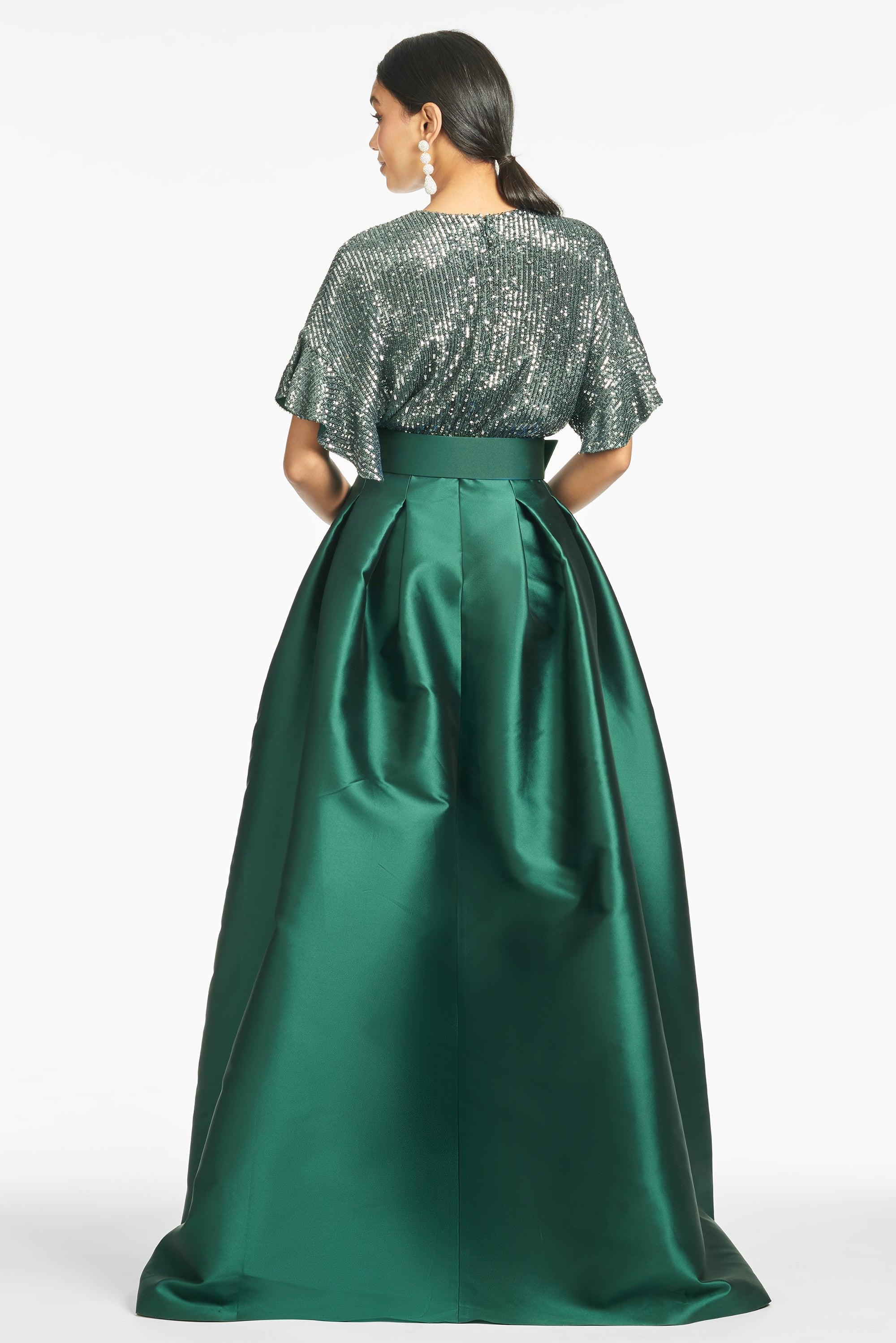 slim fit dress slacks Sachin & Babi Kennedy Floral Gown main image 0