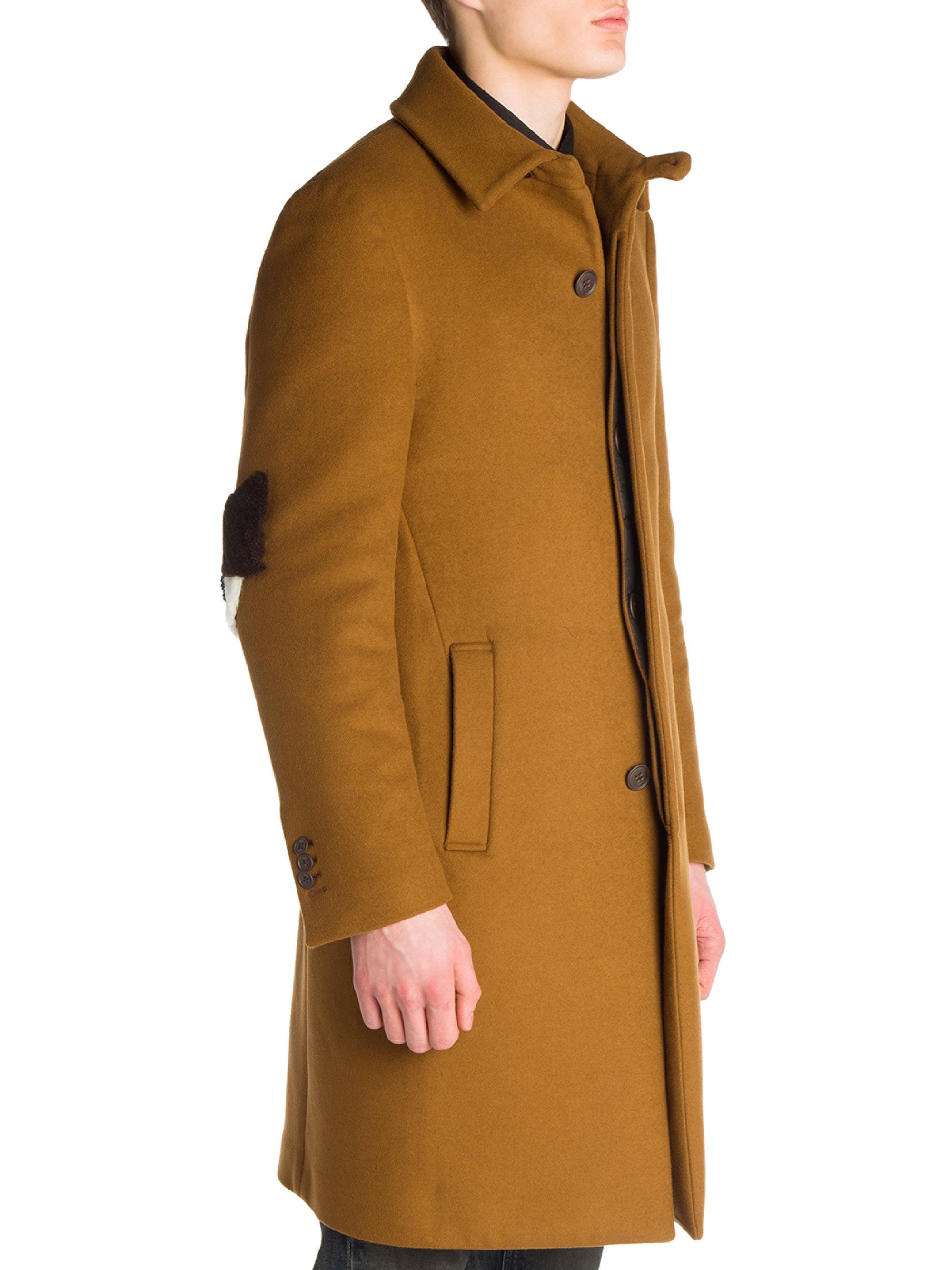 fendi wool coat