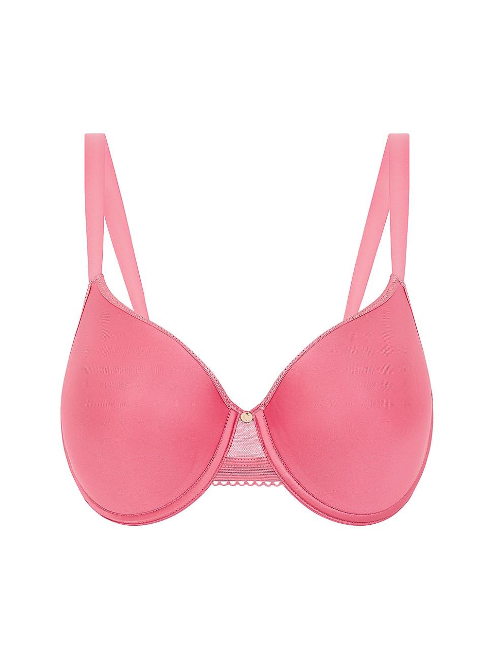 Chantelle C Jolie Memory Foam Underwire Bra in Pink Lyst