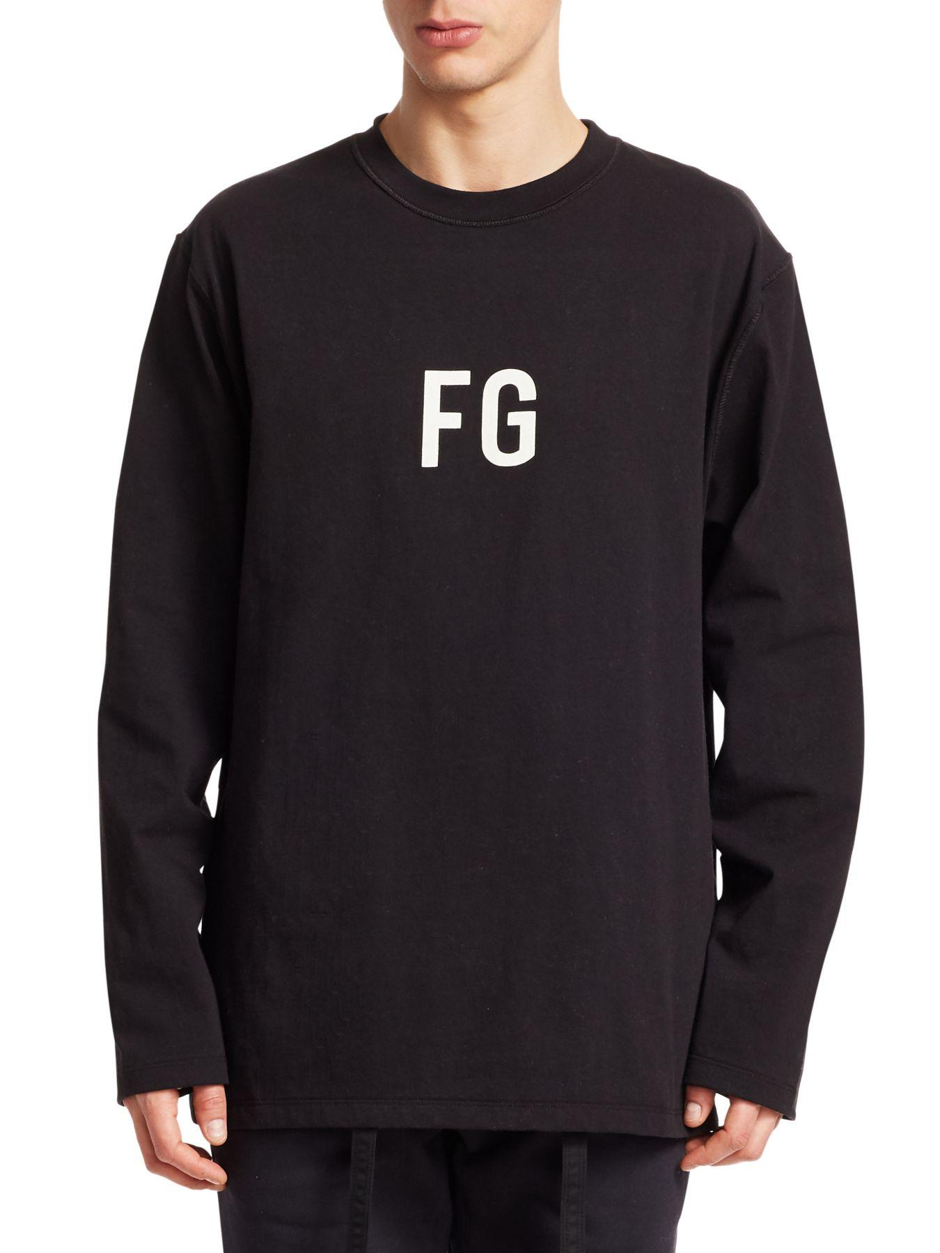 fear of god all star long sleeve