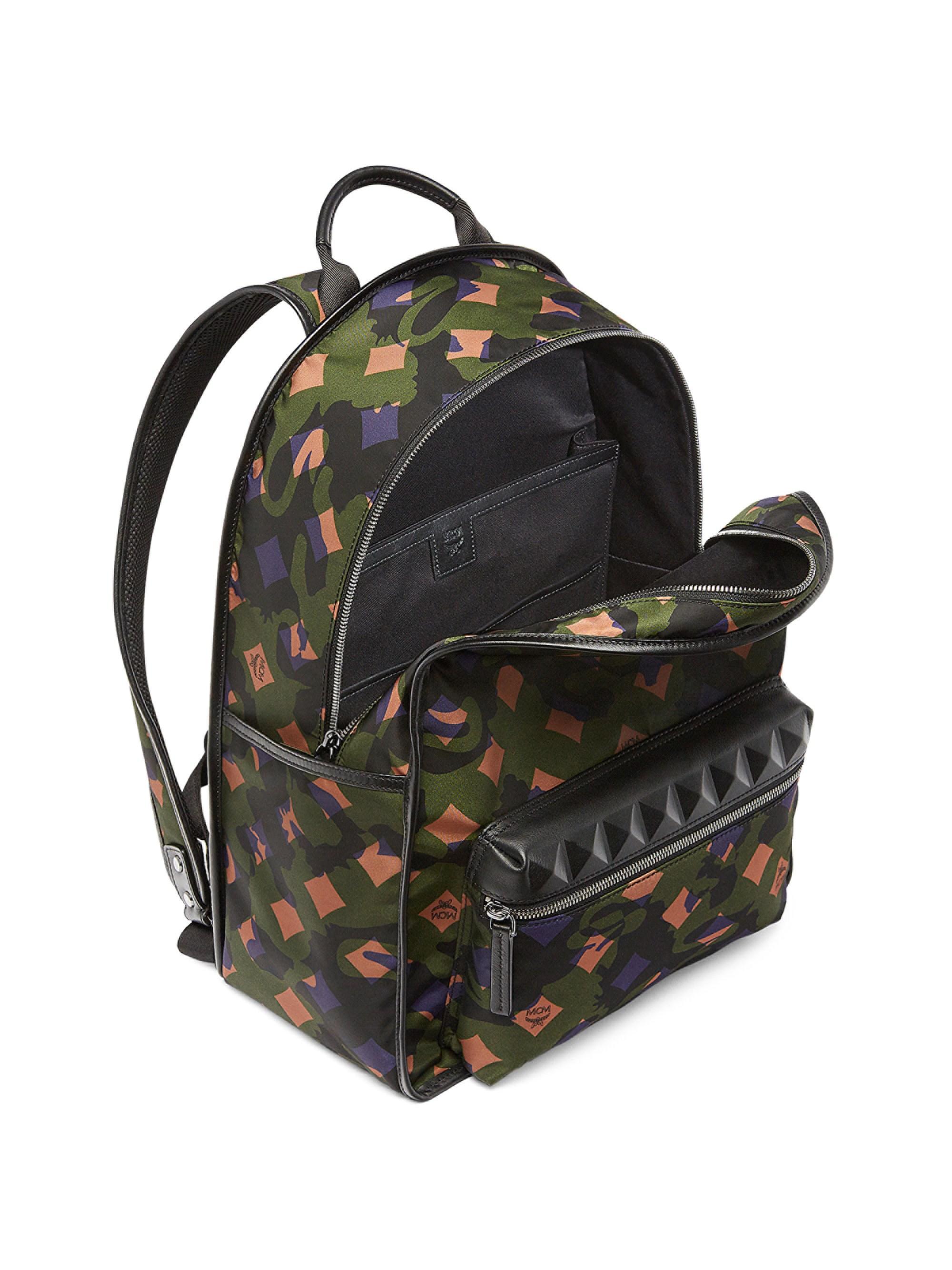 Mcm Men's Canvas Backpack For Sale IUCN Water