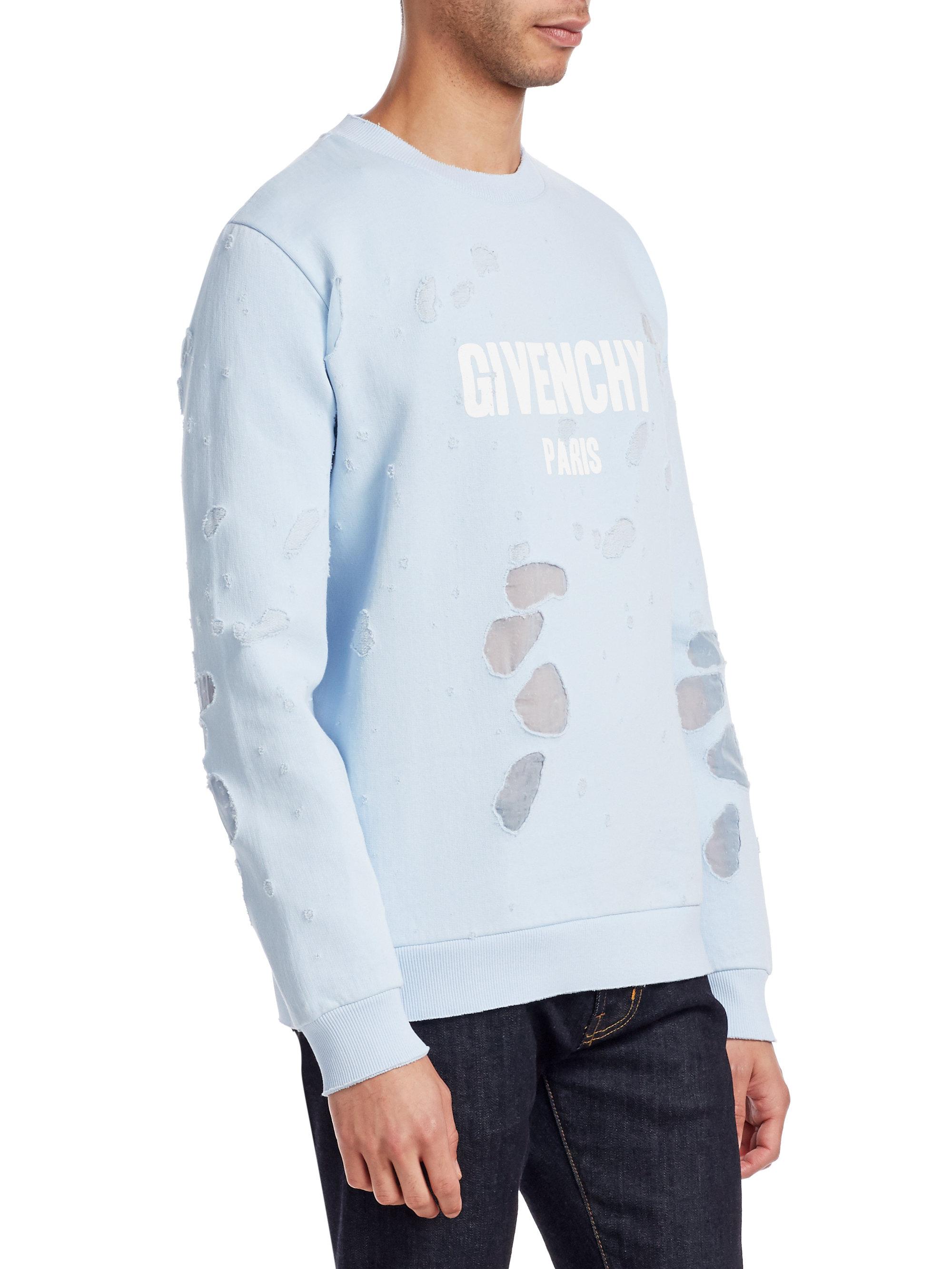 givenchy sweater blue