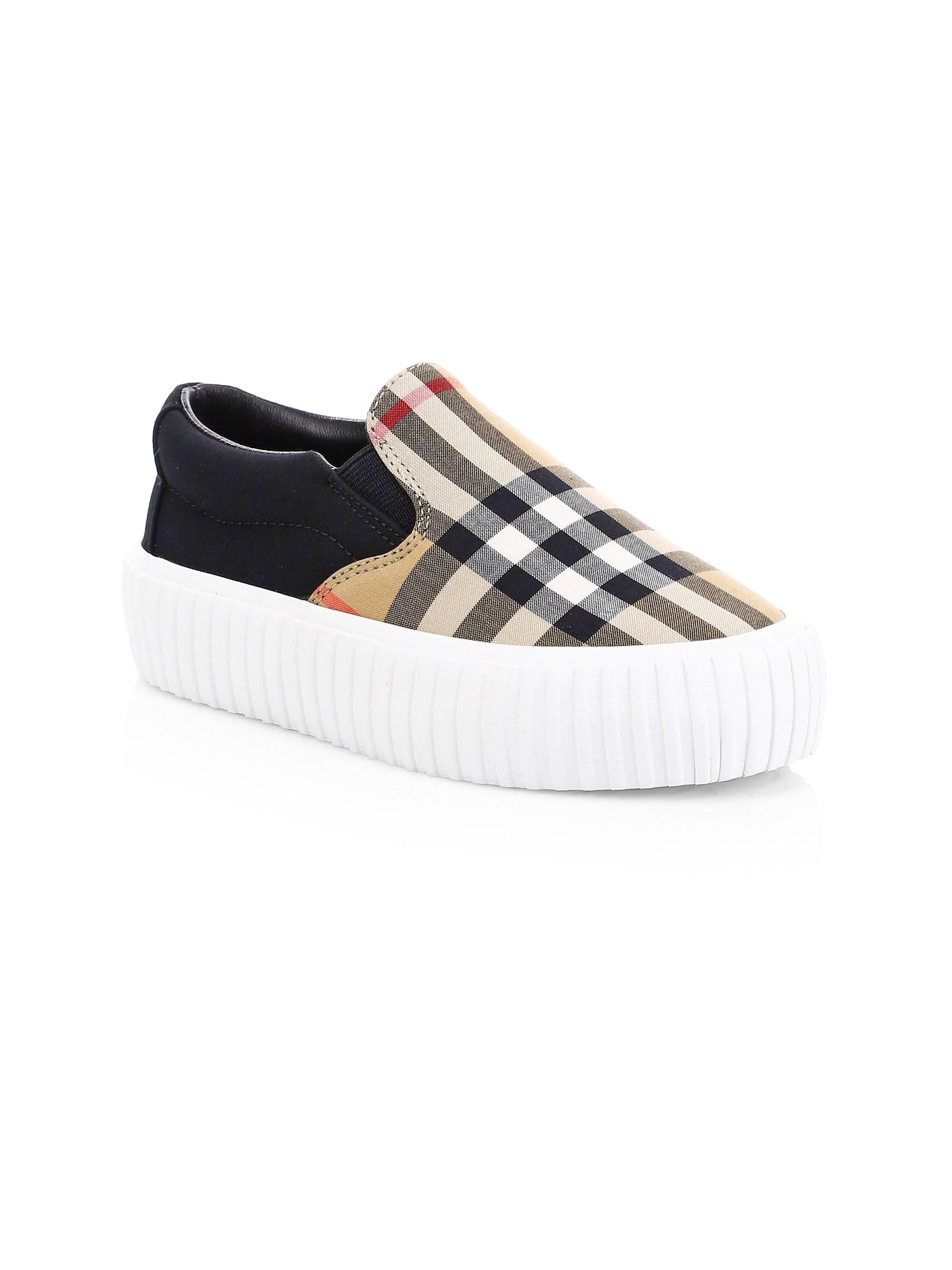 burberry sneakers kids gold