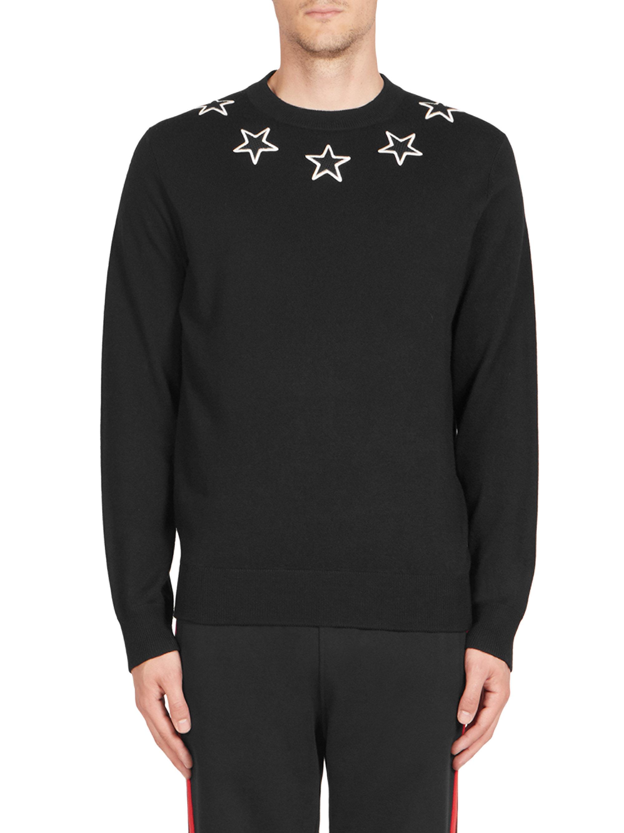 Givenchy Star Cotton Sweatshirt in 