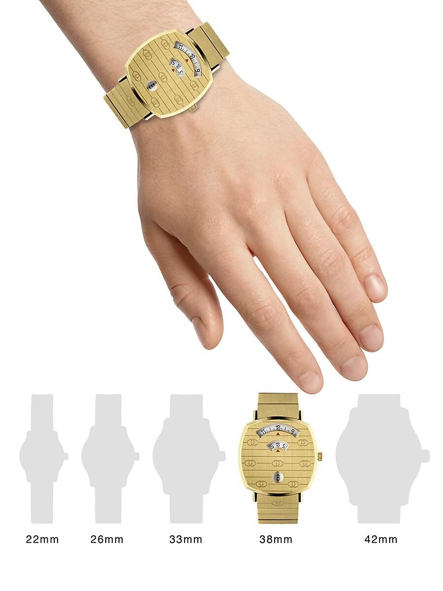 Gucci Velvet Grip Watch, 27 Mm in Gold (Metallic) - Save 34% - Lyst