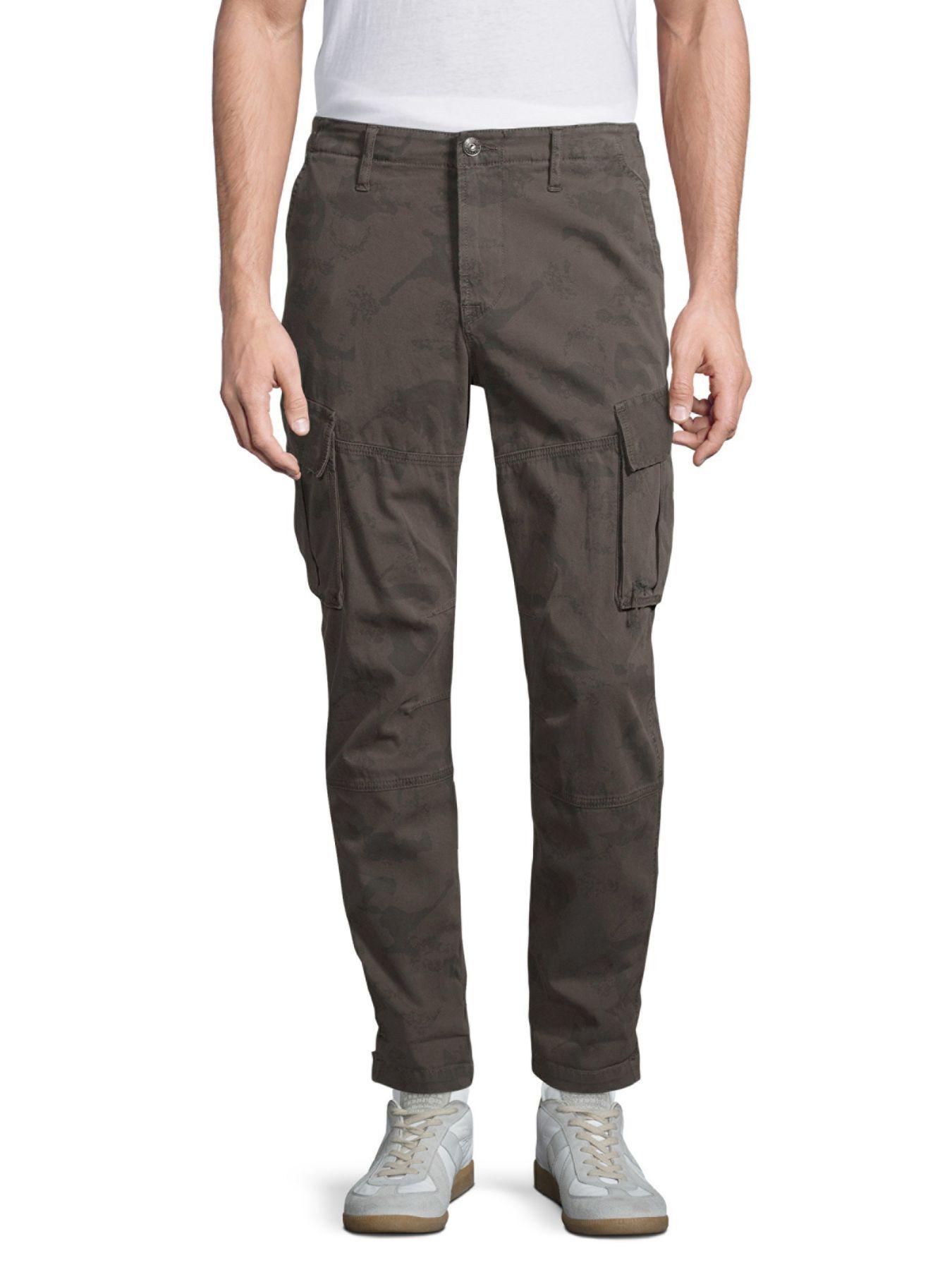 Hudson Jeans Skinny Camo Cargo Pants in Dark Slate Camo (Gray) for Men ...