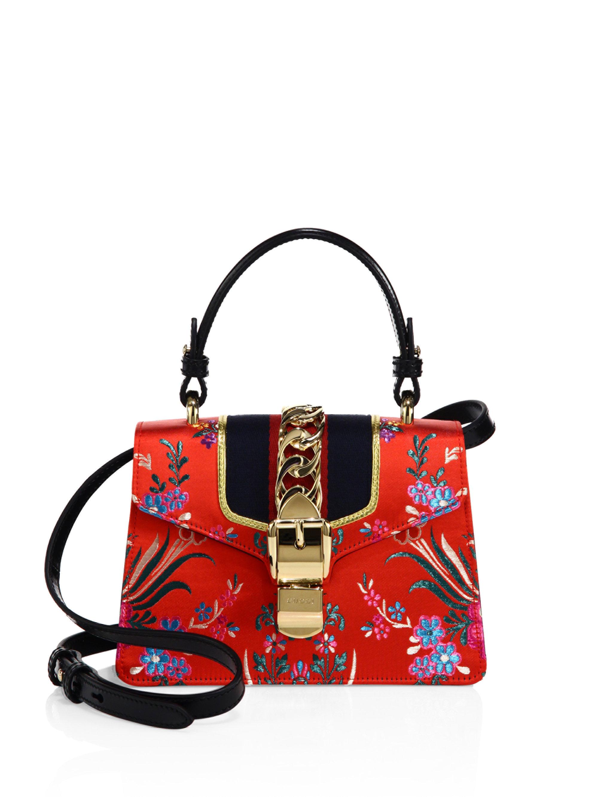 small gucci bag red