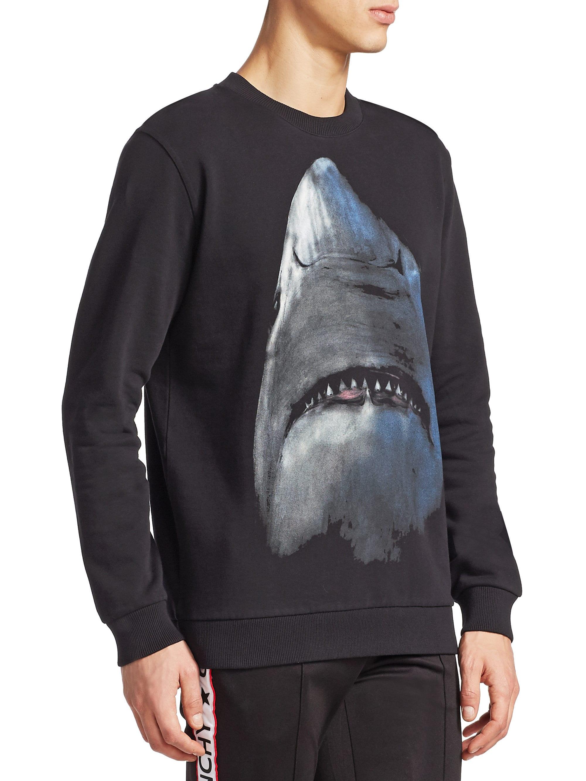 givenchy shark crewneck