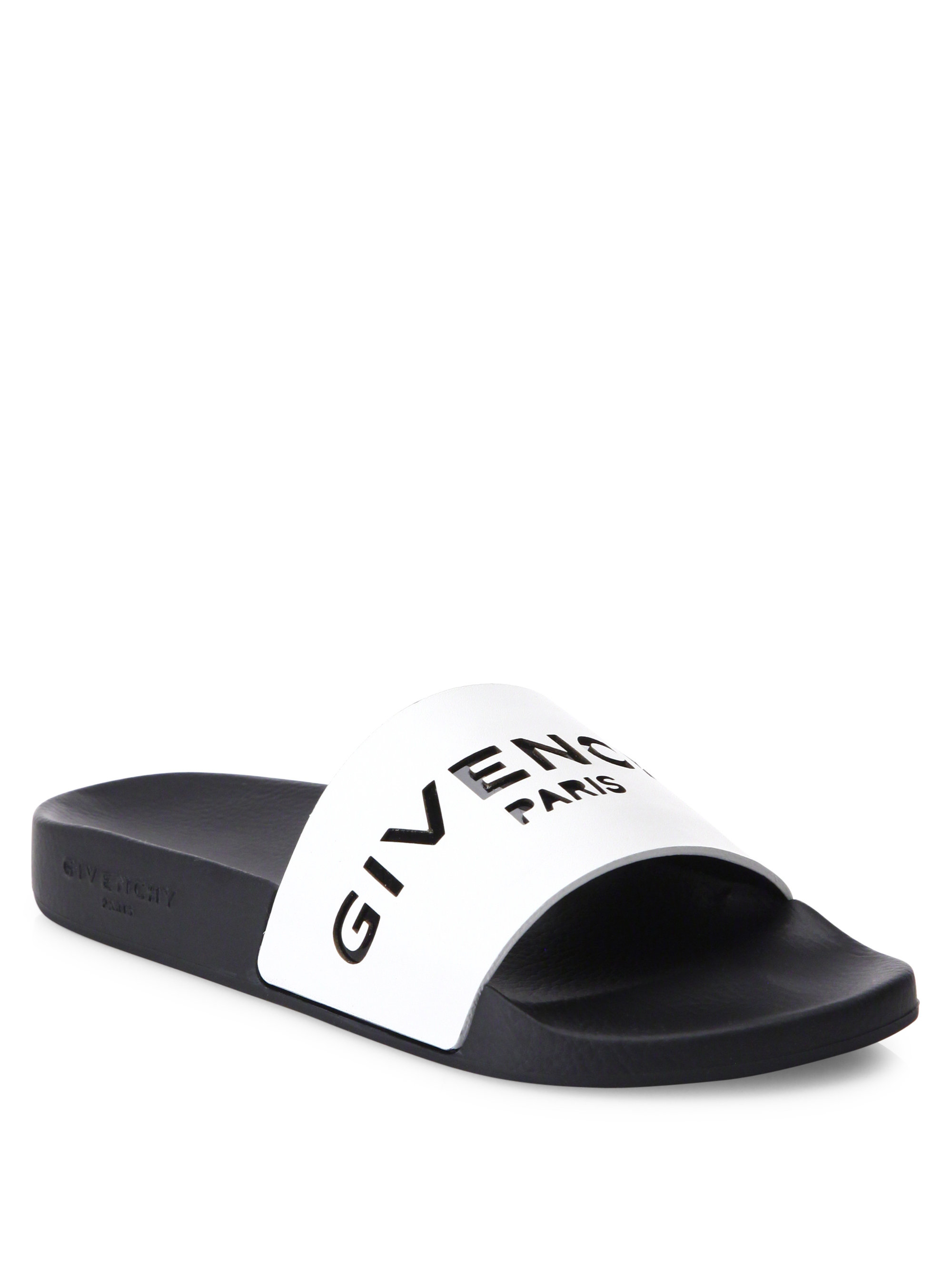 white givenchy slides womens