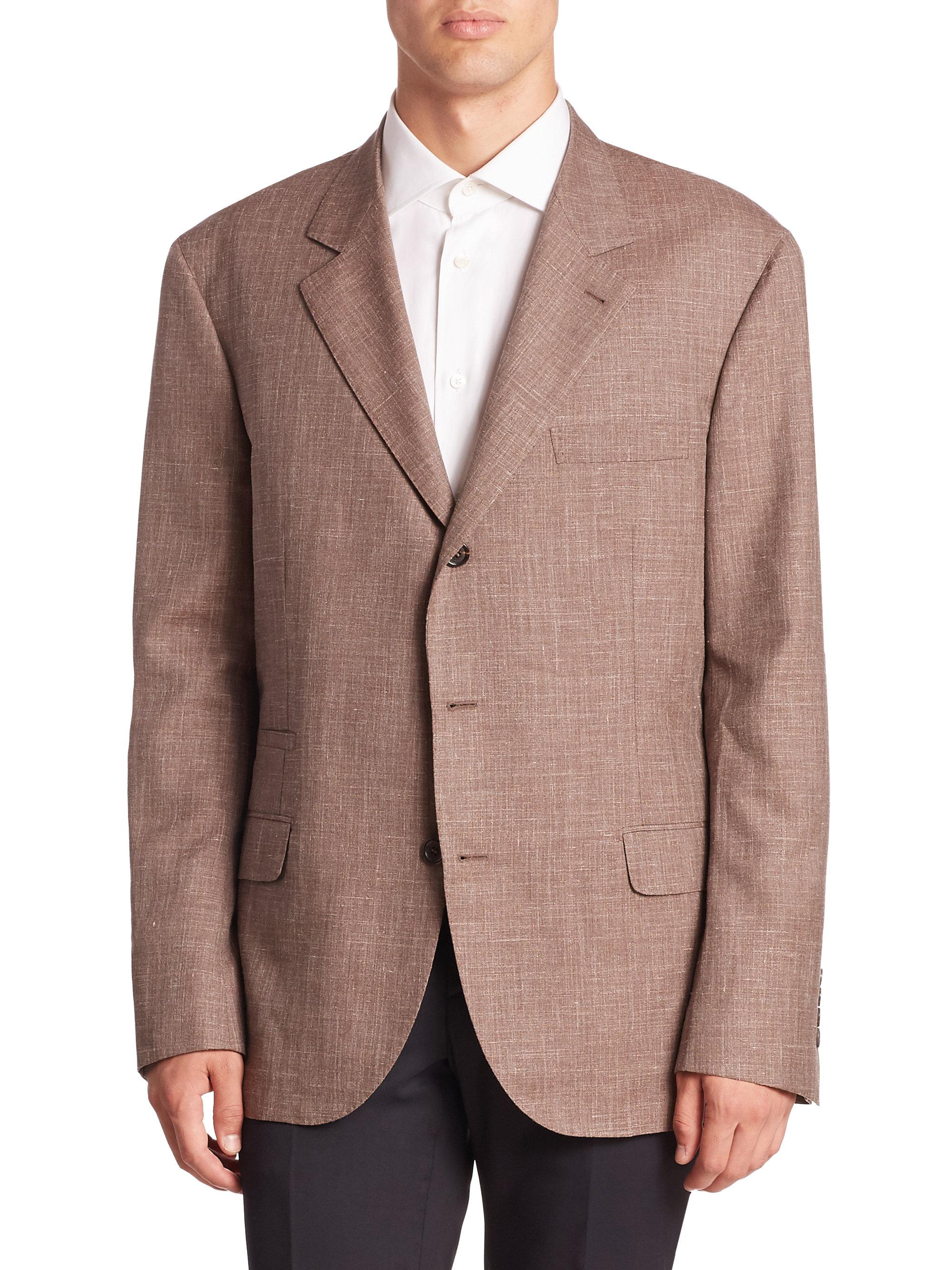 Brunello cucinelli linen blazer Clearance