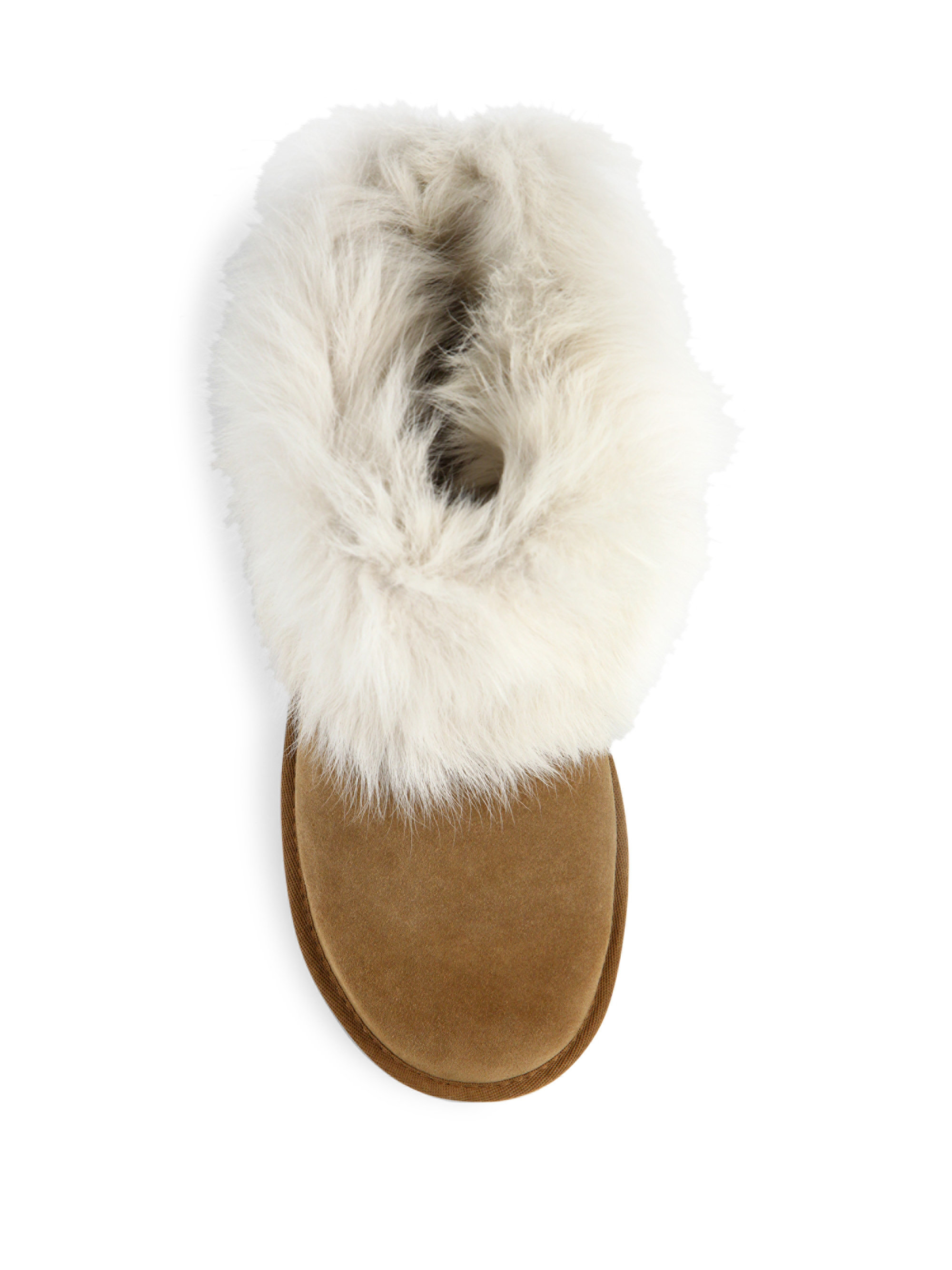 fold over fur uggs