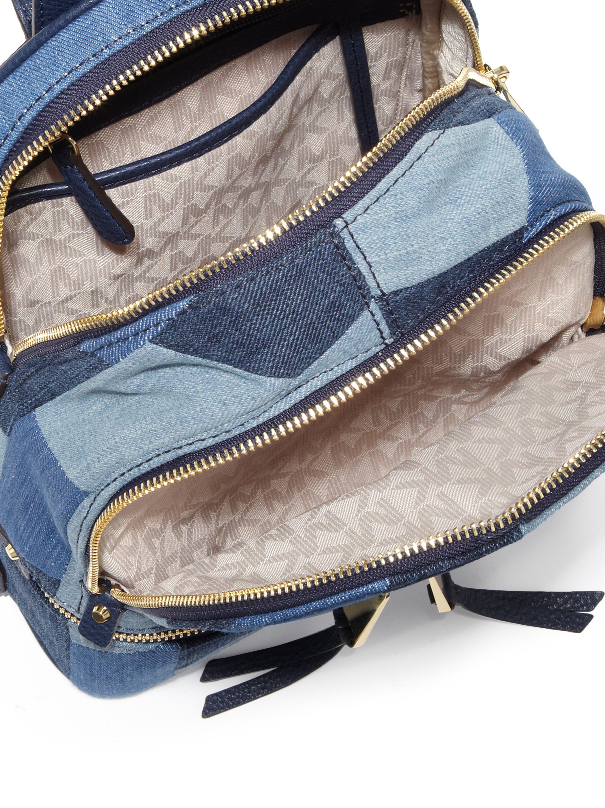 Michael Kors Blue Jean Backpack Factory 