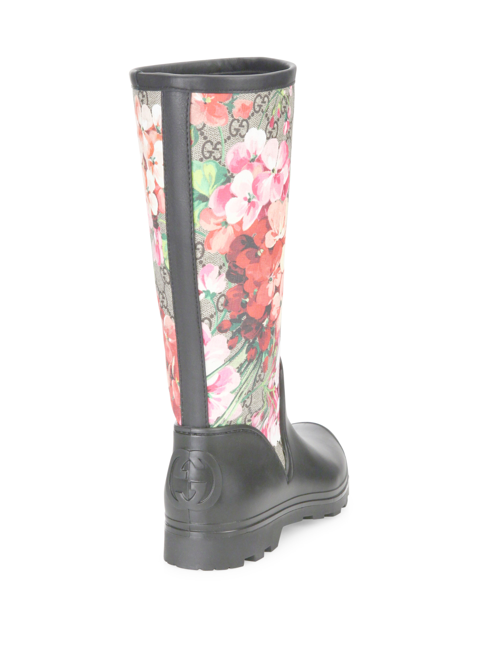 gucci prato rain boots