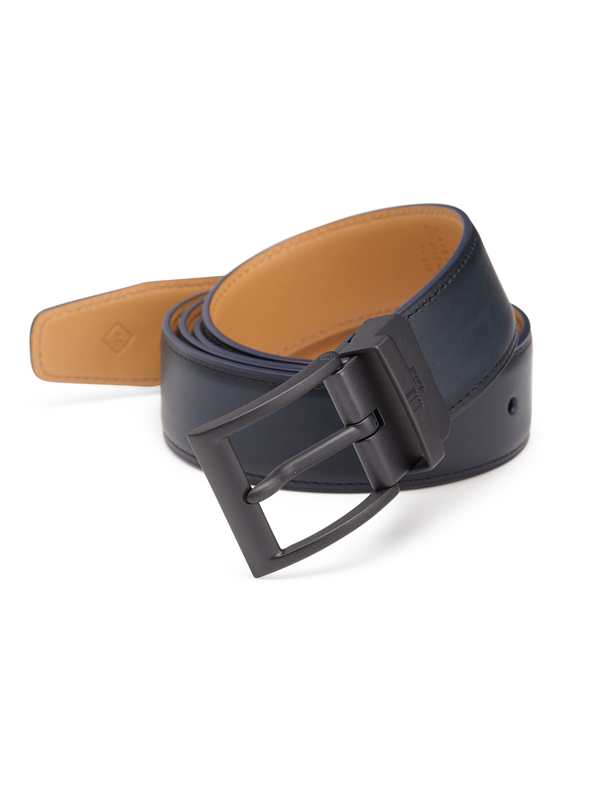 Dunhill Classic Leather Belt in Black for Men | Lyst