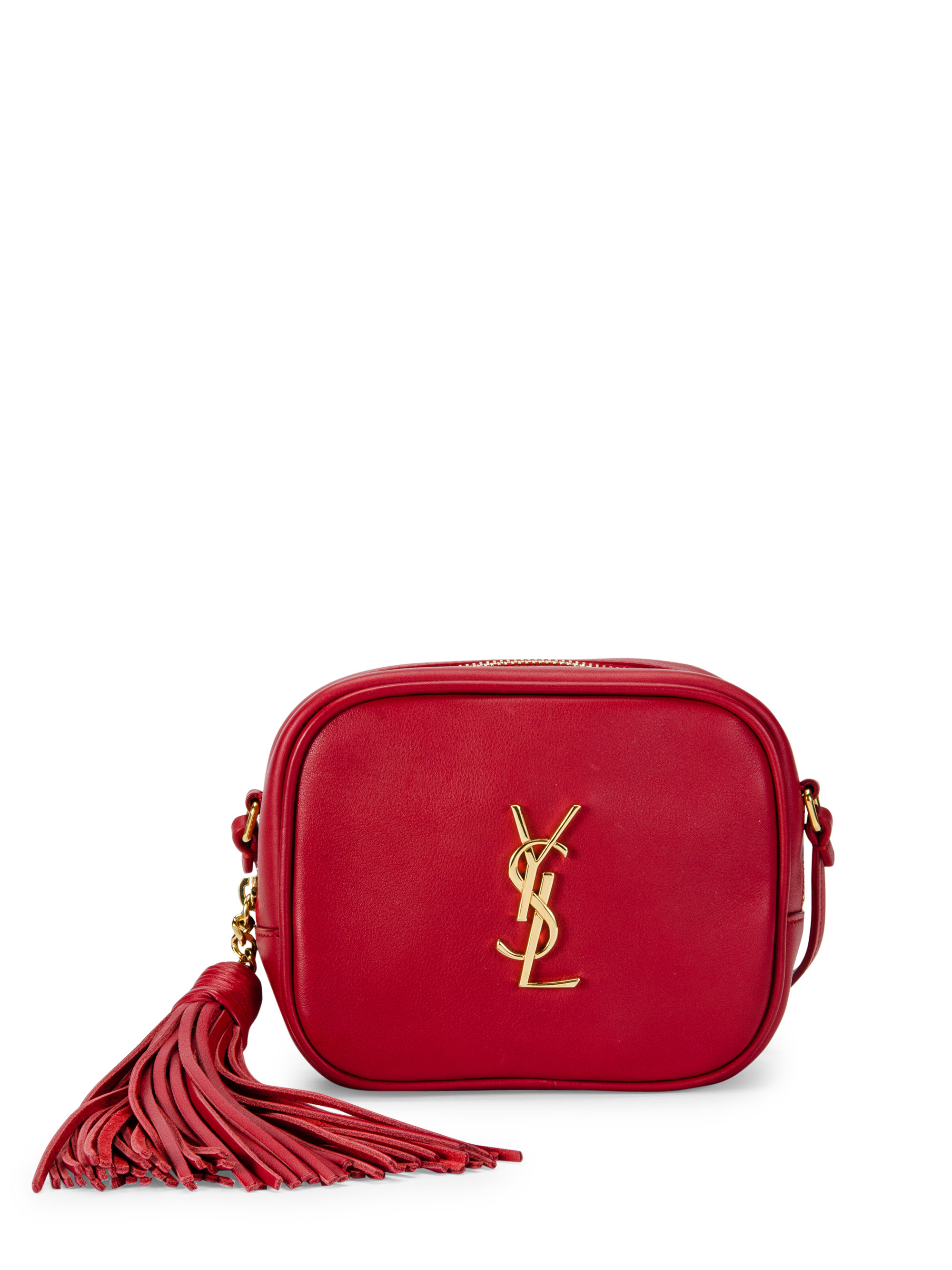 Crossbody Bags Ysl Blogger Bag Red Shoulder Bag Saks Crossbody - Main Image