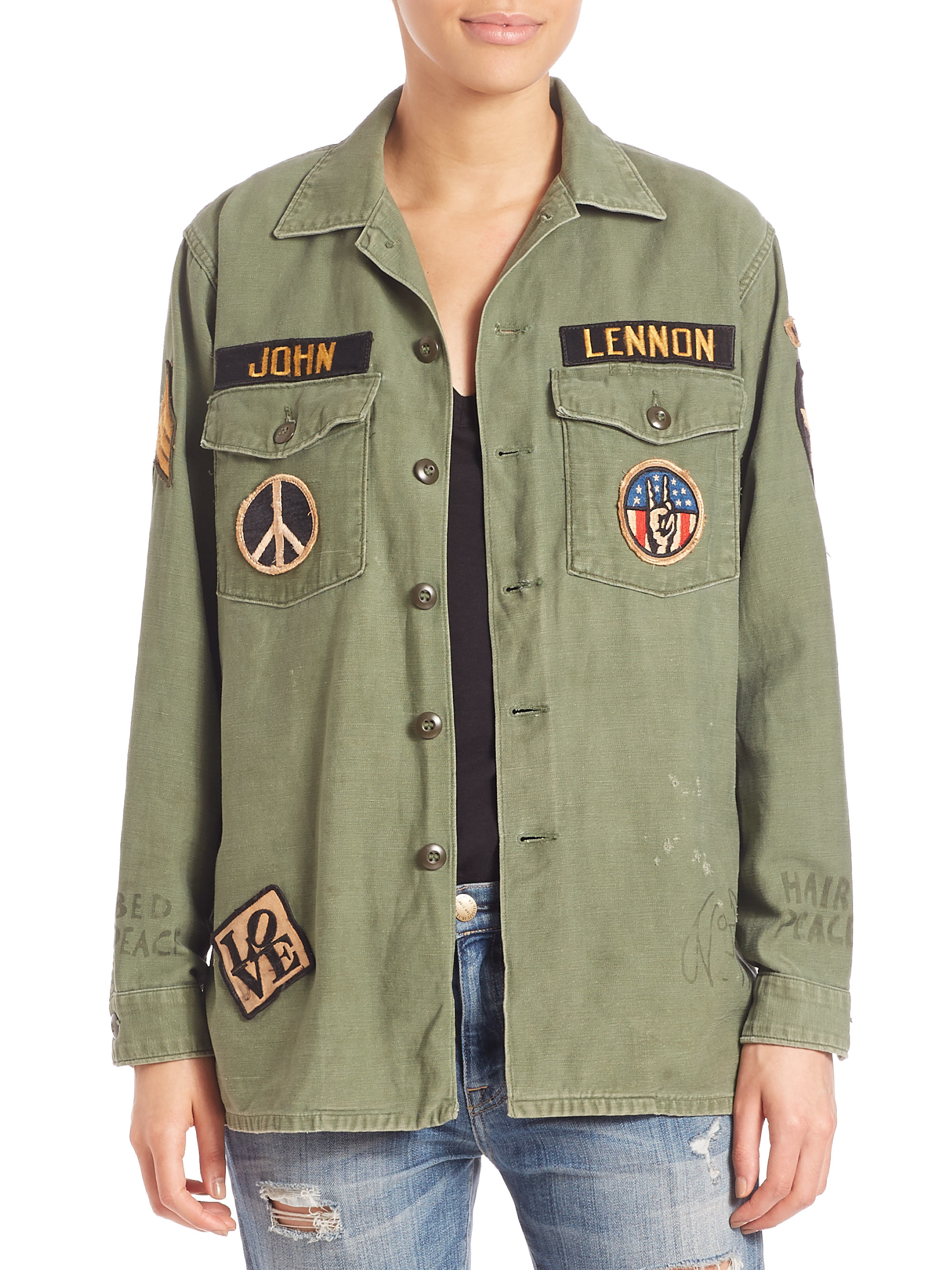 John Lennon Army Jacket - Army Military