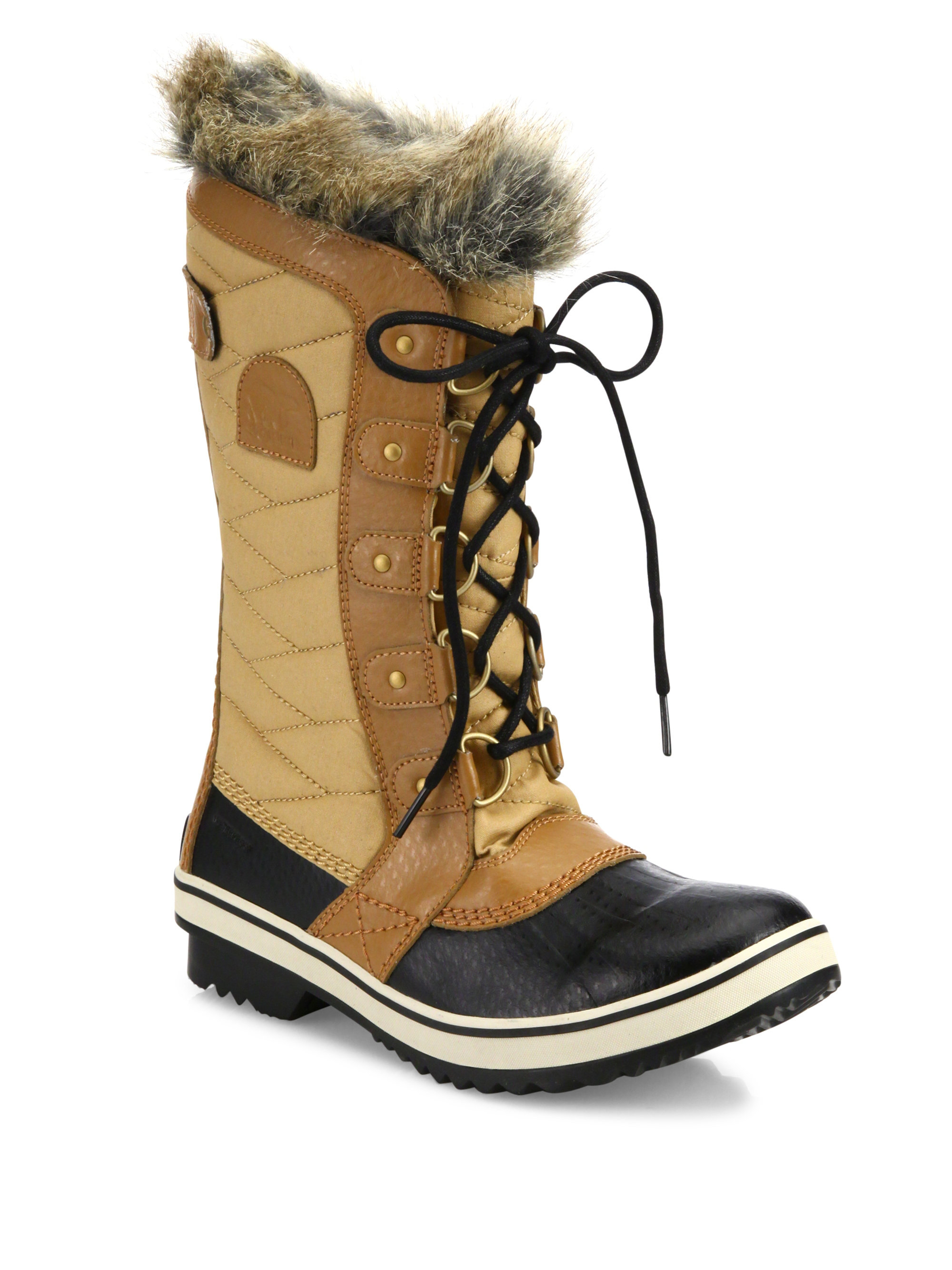 canvas winter boots