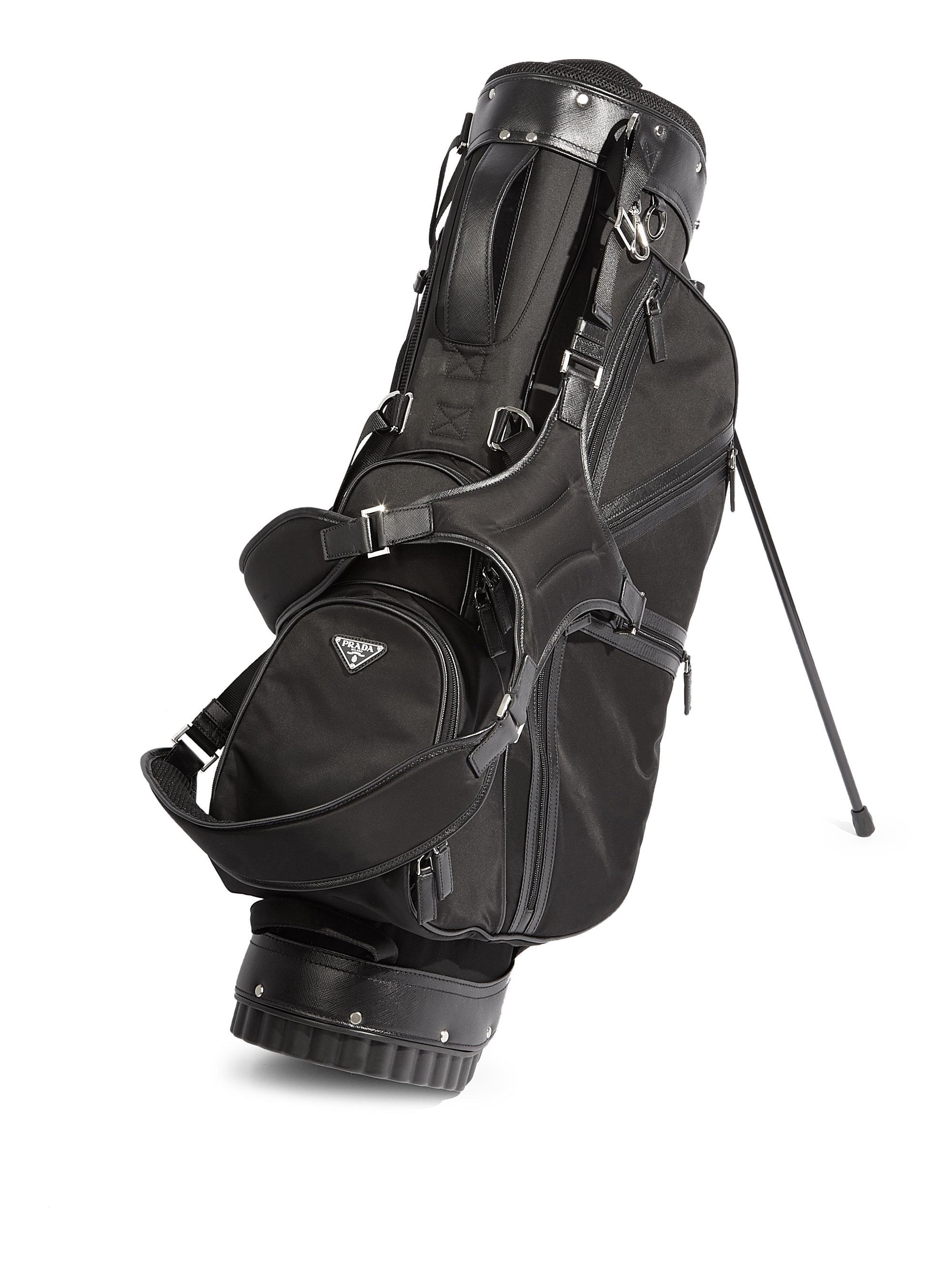Prada Synthetic Nylon Golf Bag in Nero (Black) for Men | Lyst