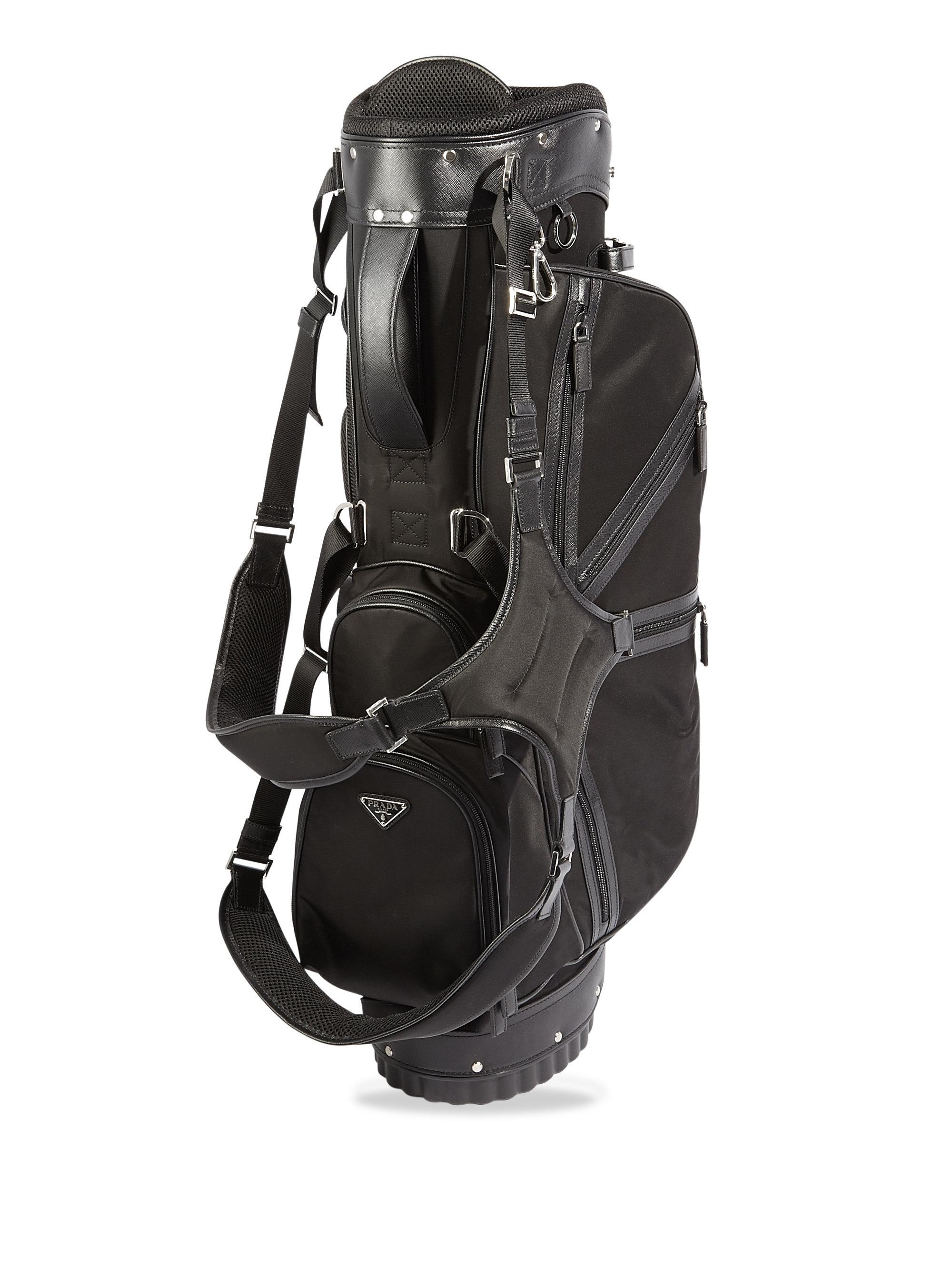 Prada Synthetic Nylon Golf Bag in Nero (Black) for Men | Lyst