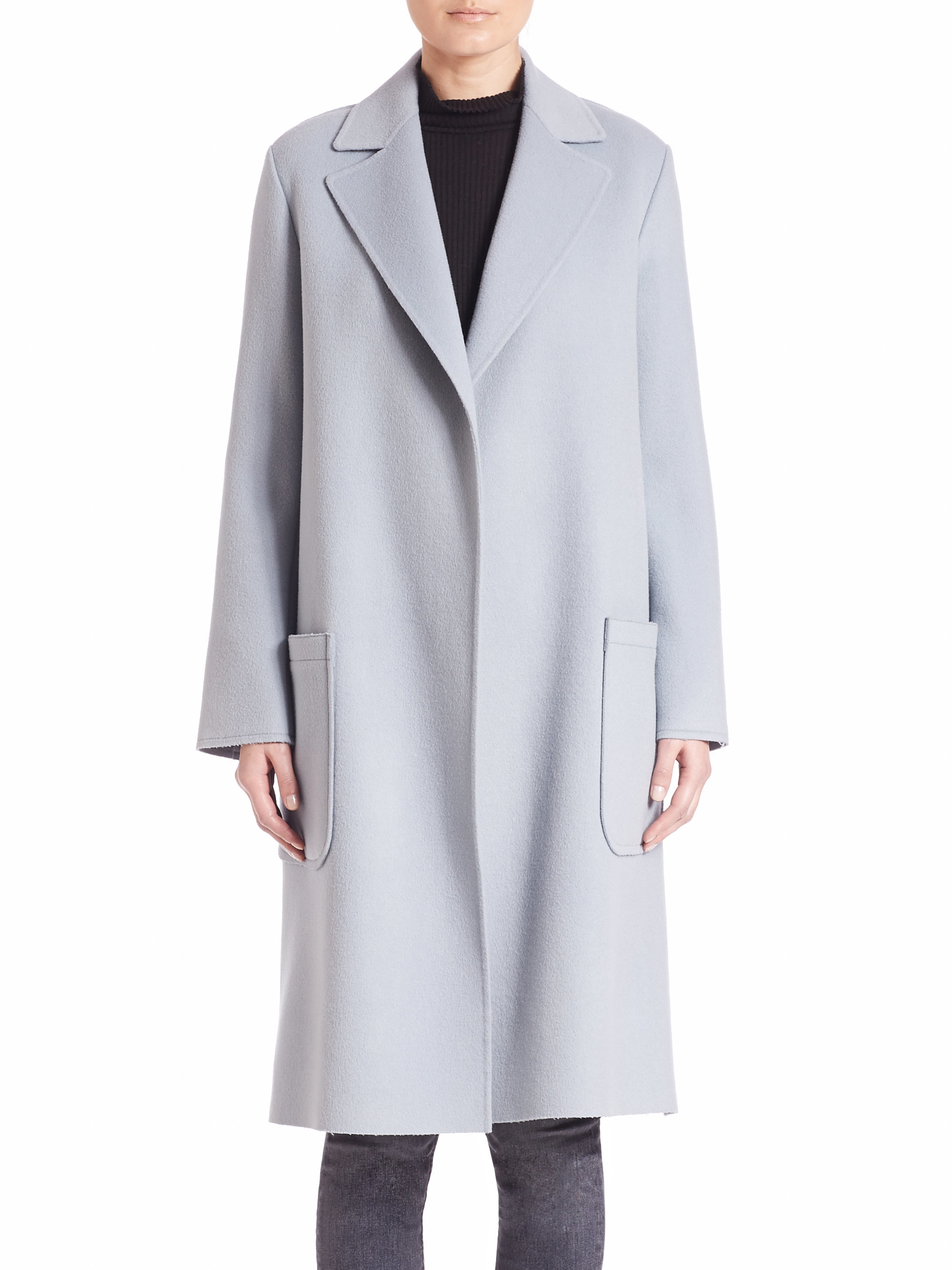 helmut lang wool coat