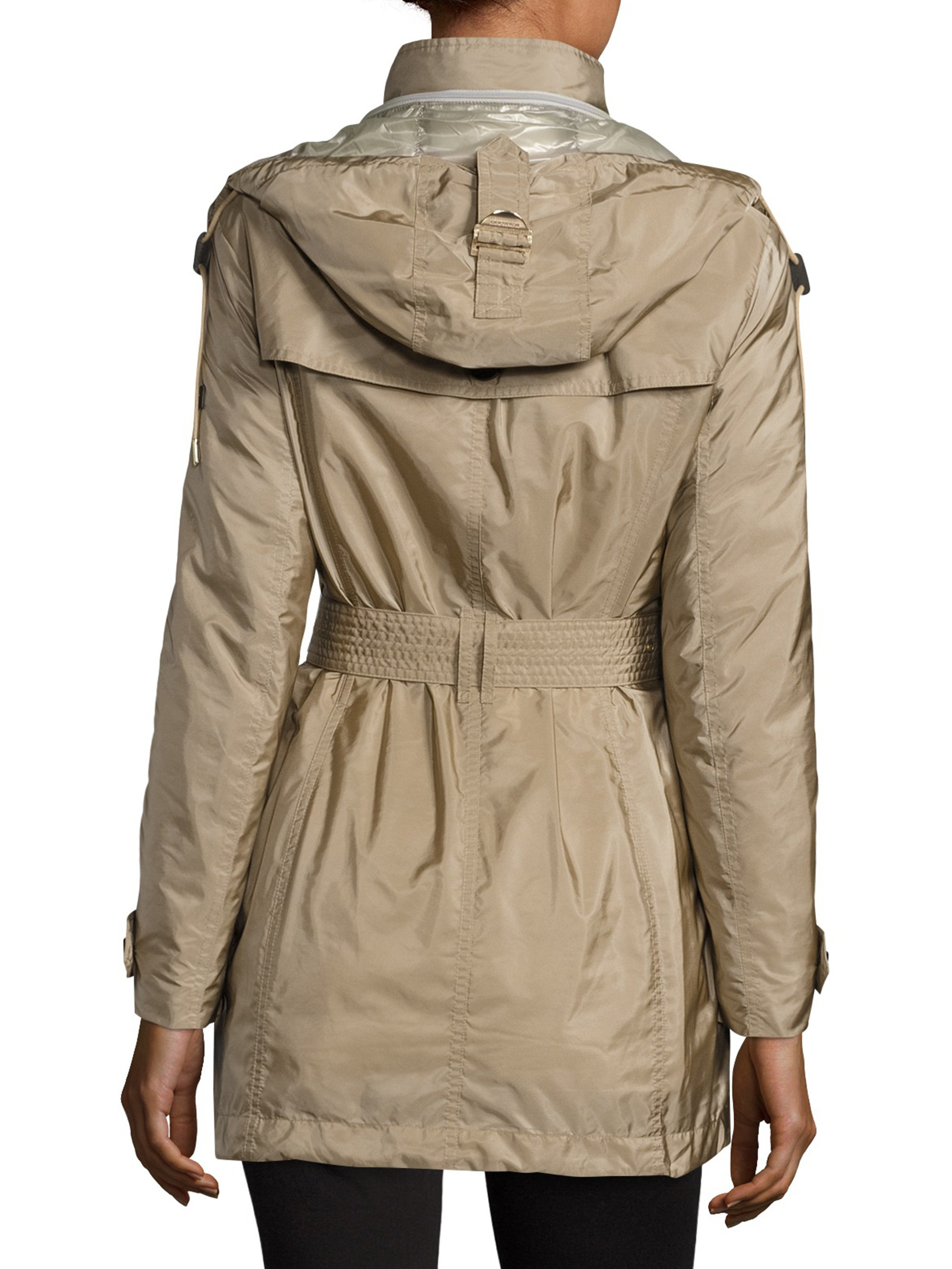 burberry parka womens