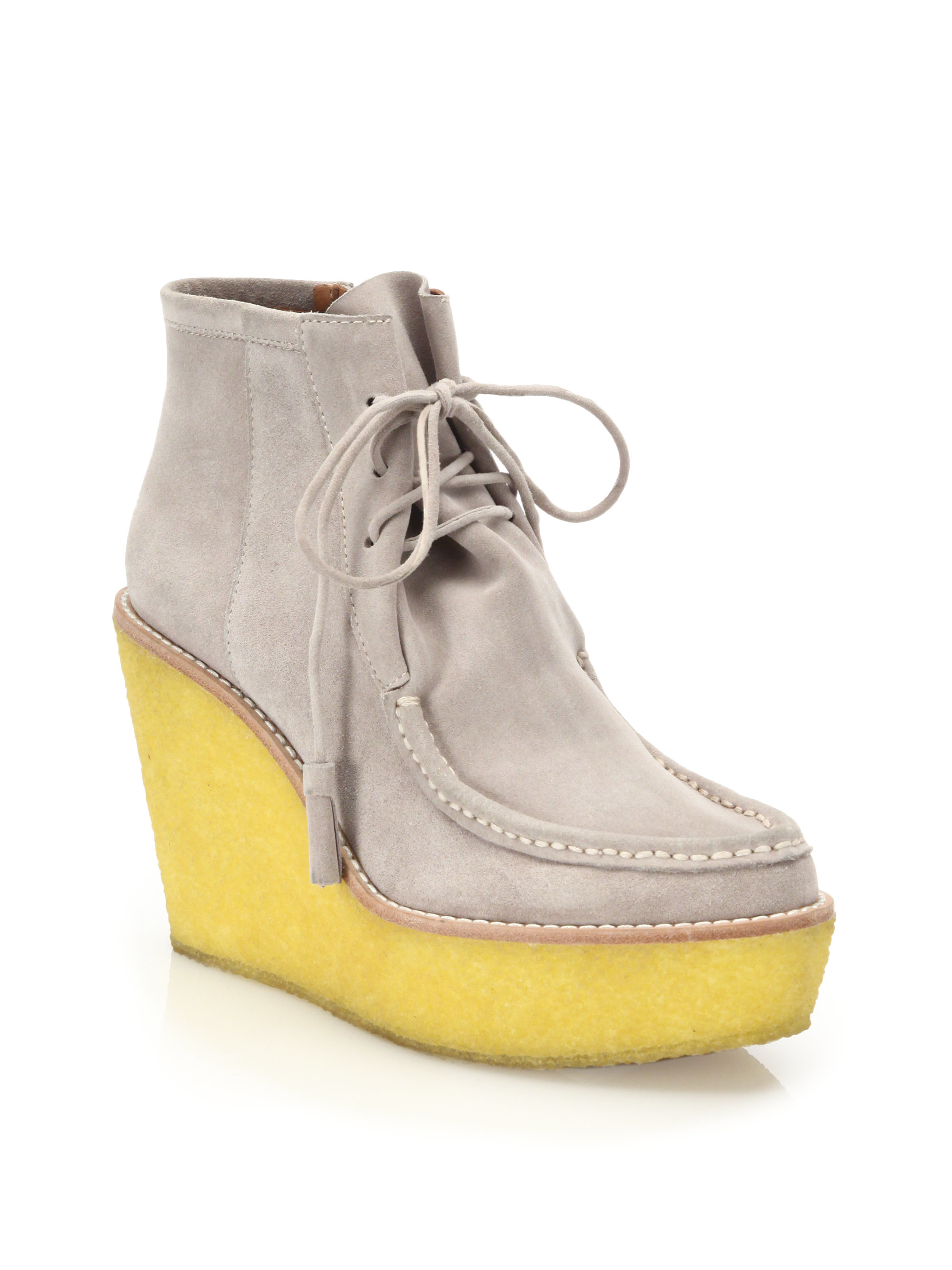 Buy > moccasin wedge boots > in stock