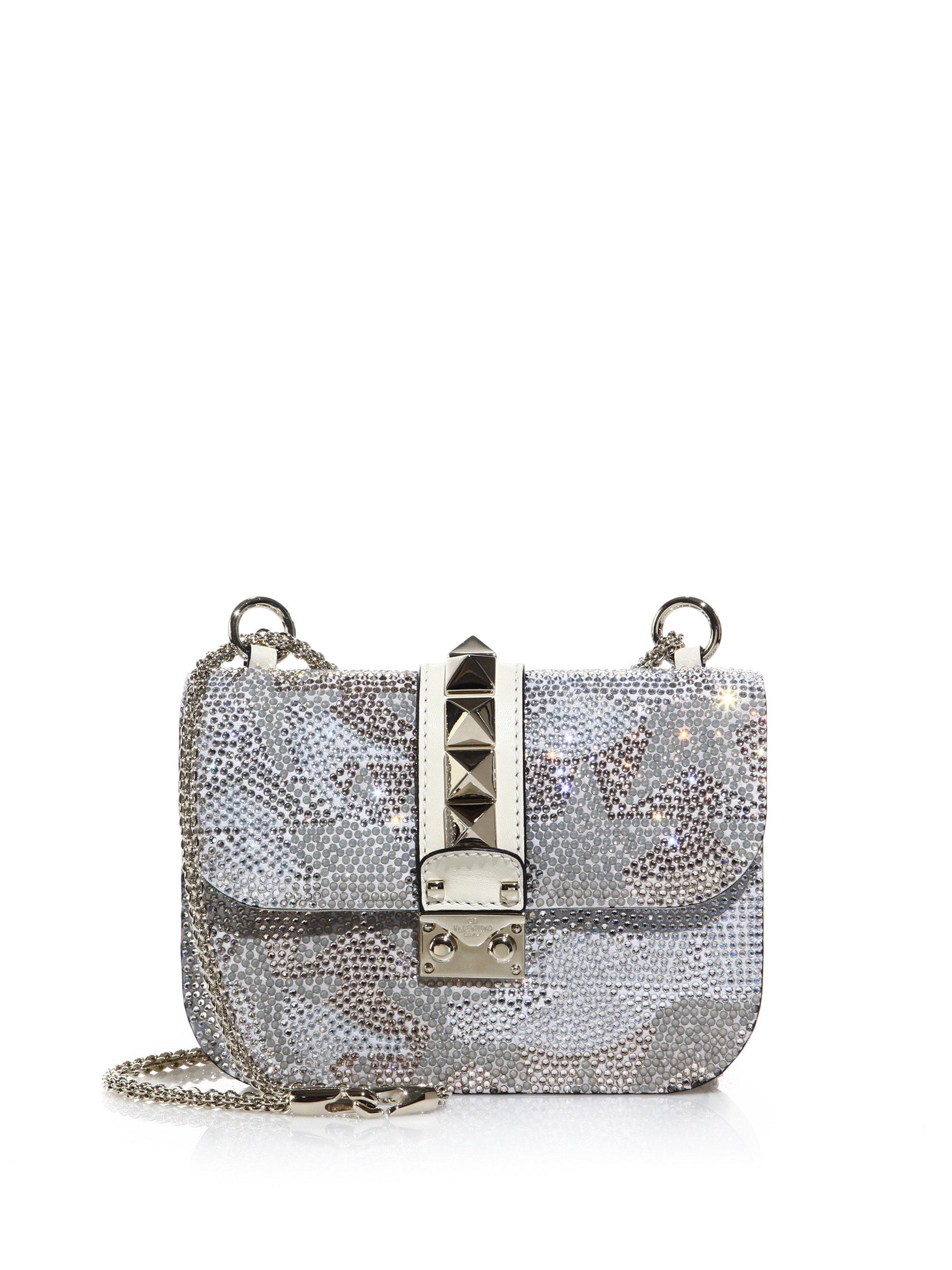 valentino crystal bag