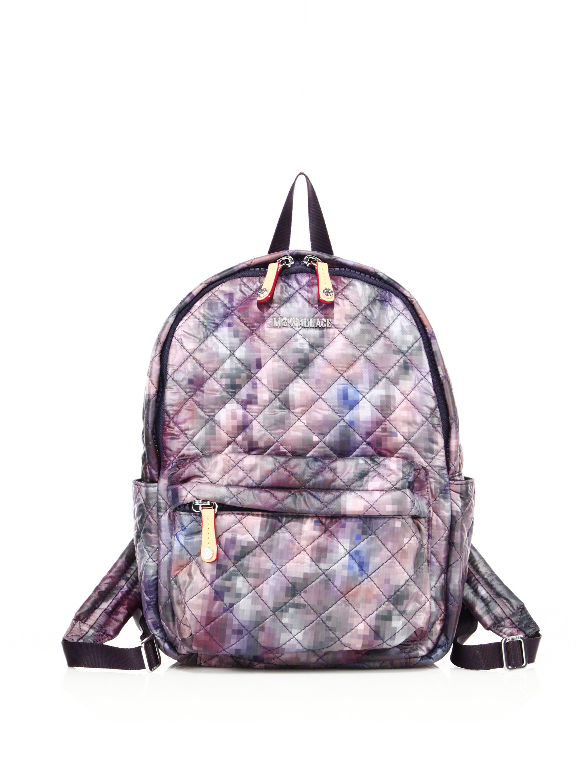 MZ Wallace Synthetic Small Metro Pixel-print Quilted Nylon ...