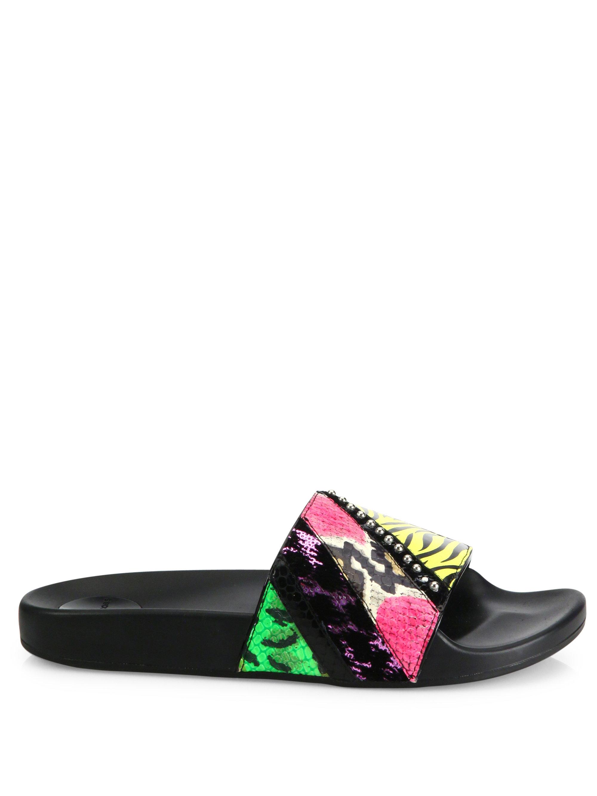 Marc Jacobs Wool 20mm Cooper Punk Slide Sandals - Lyst