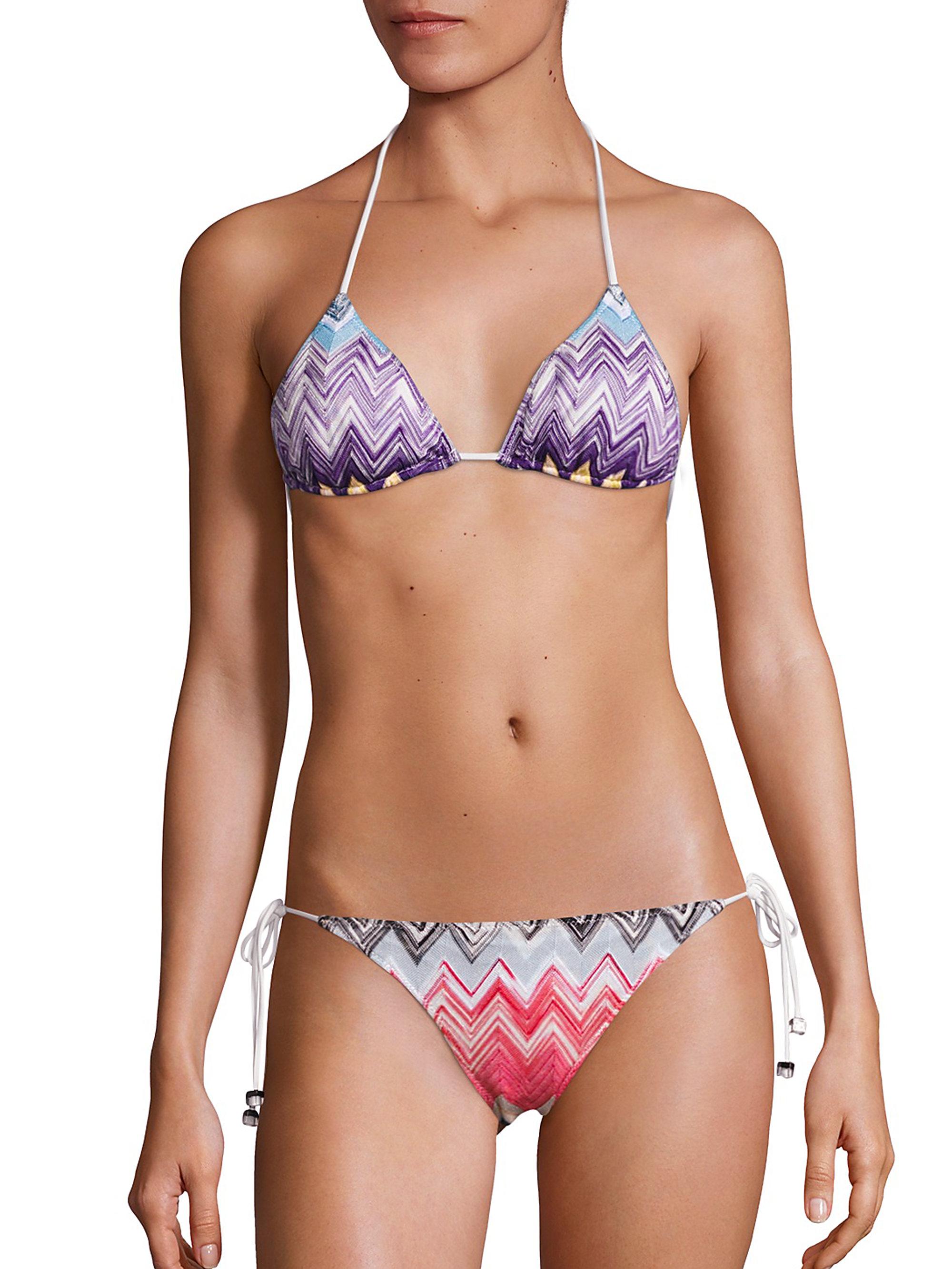 missoni blue bikini