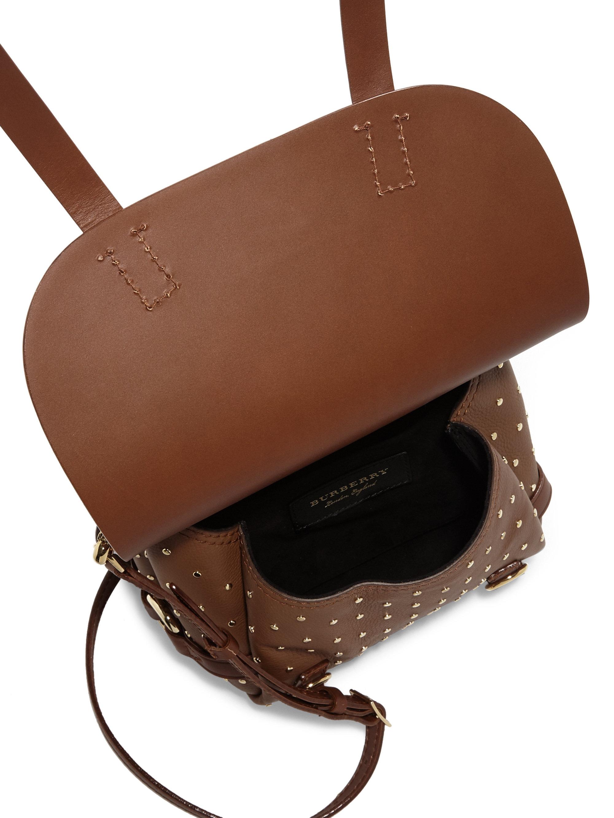 The Baby Bridle Bag in Riveted Leather