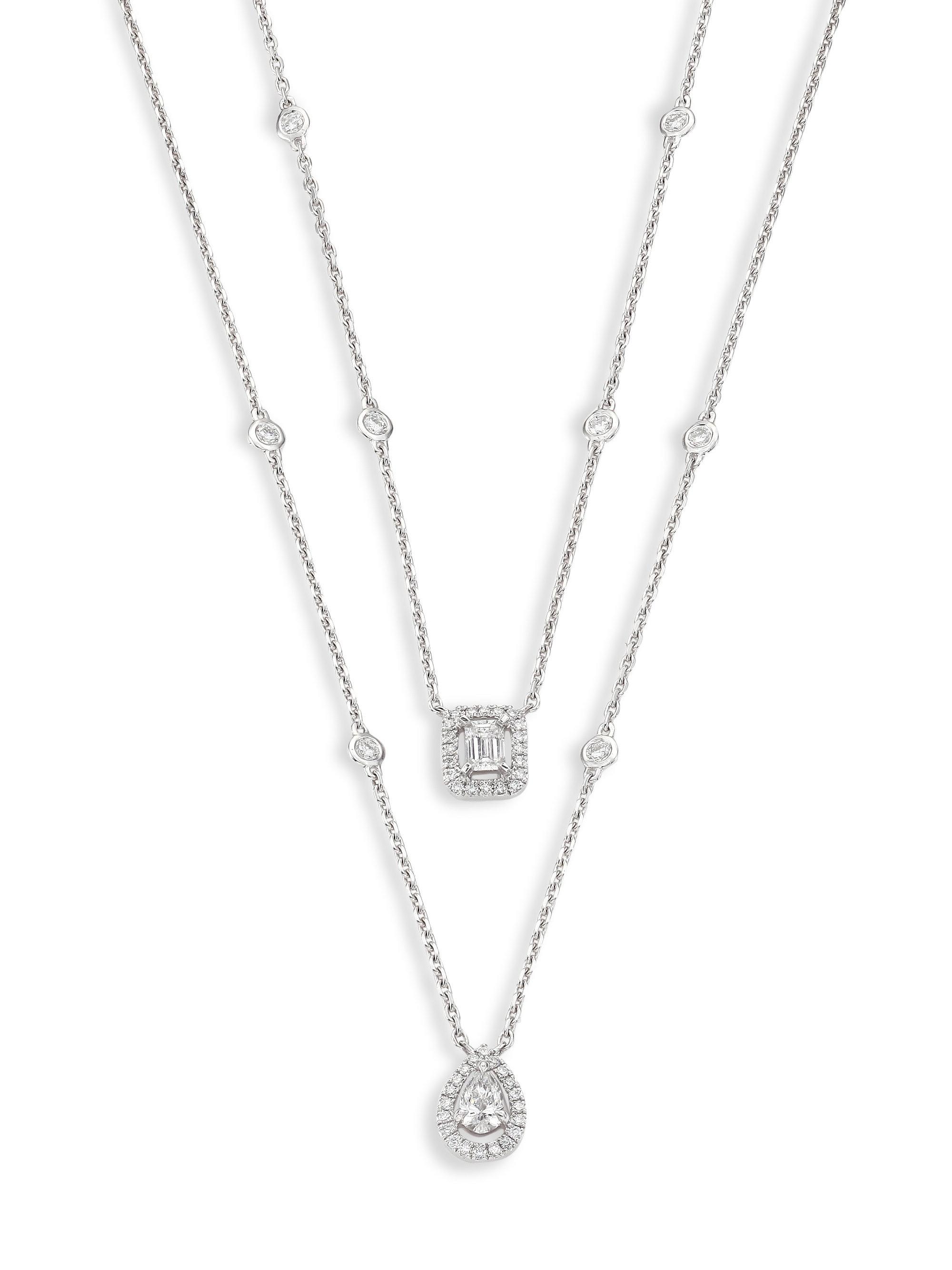 Messika twin necklace Clearance