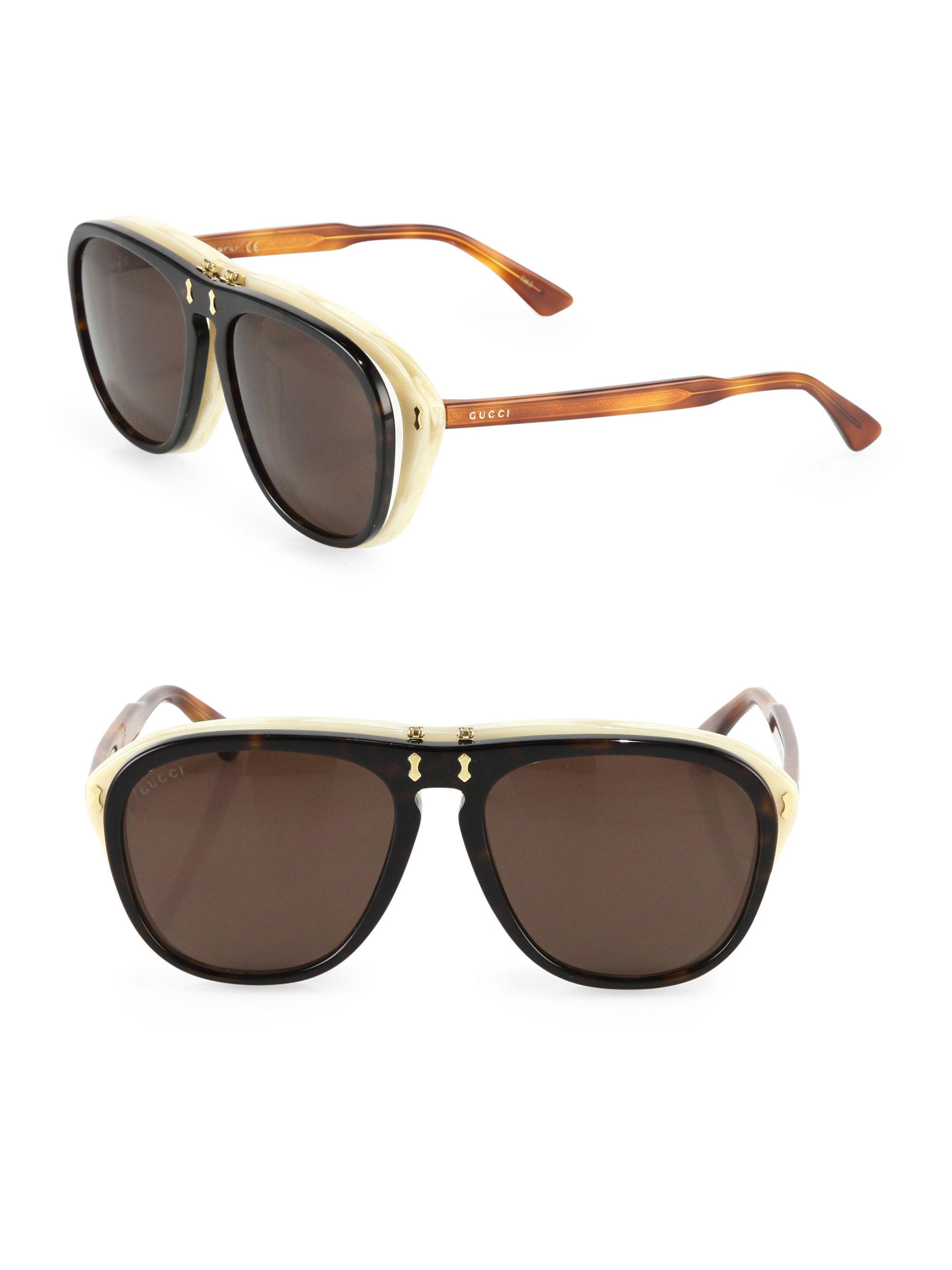 flip up gucci sunglasses