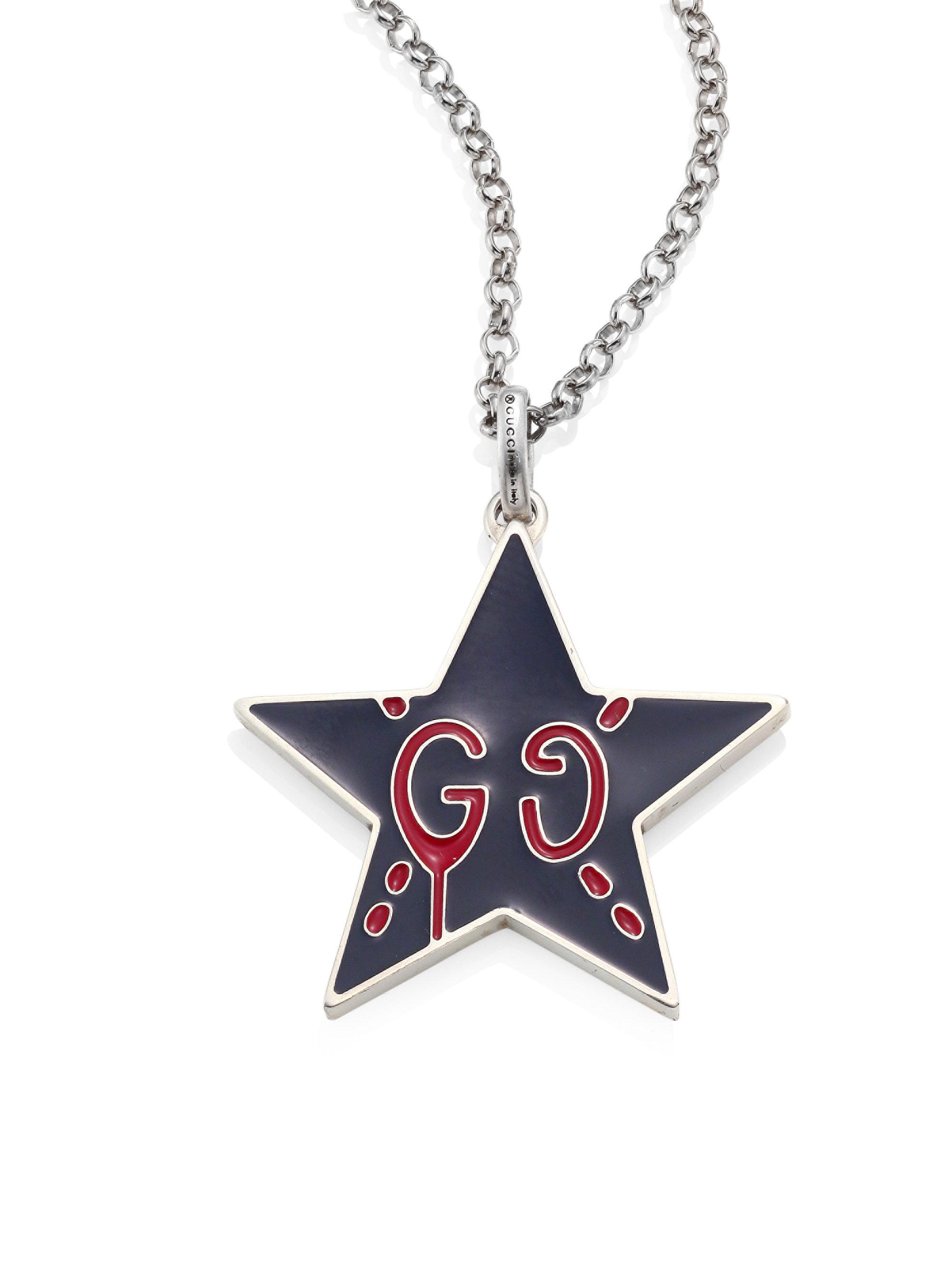 Gucci Ghost Sterling Silver Star 