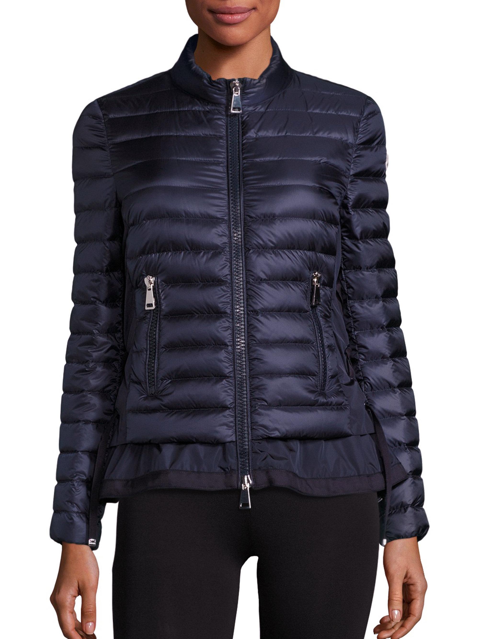 moncler peplum coat