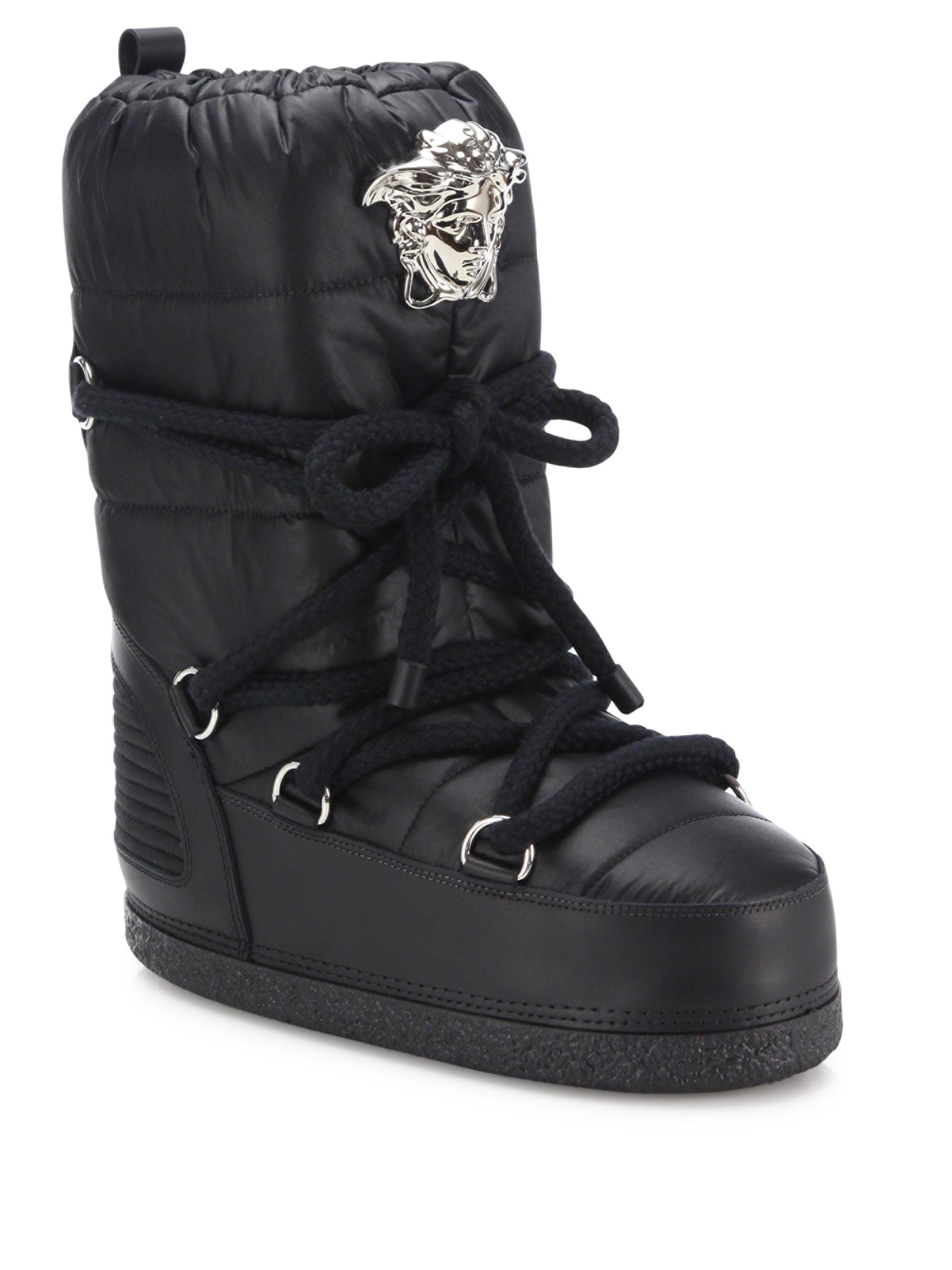 versace snow boots