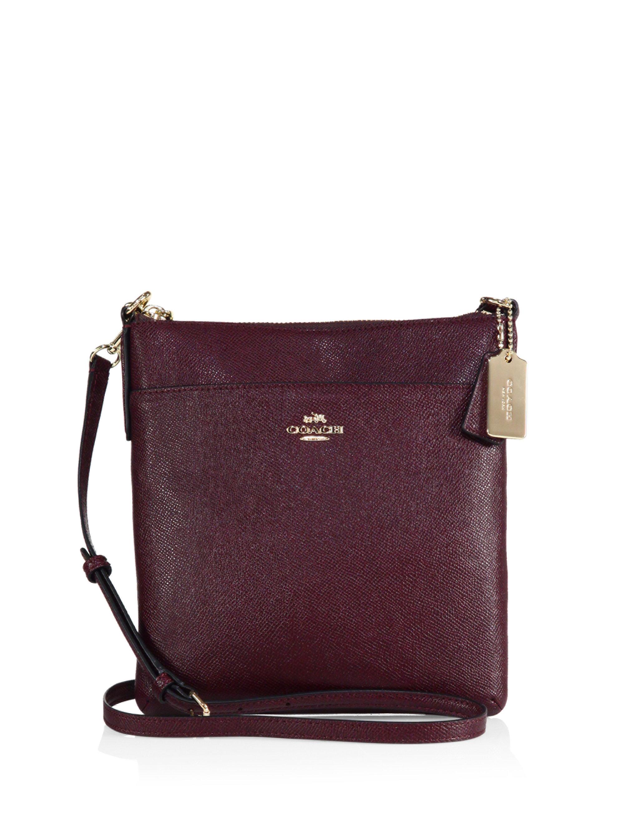 coach oxblood crossbody