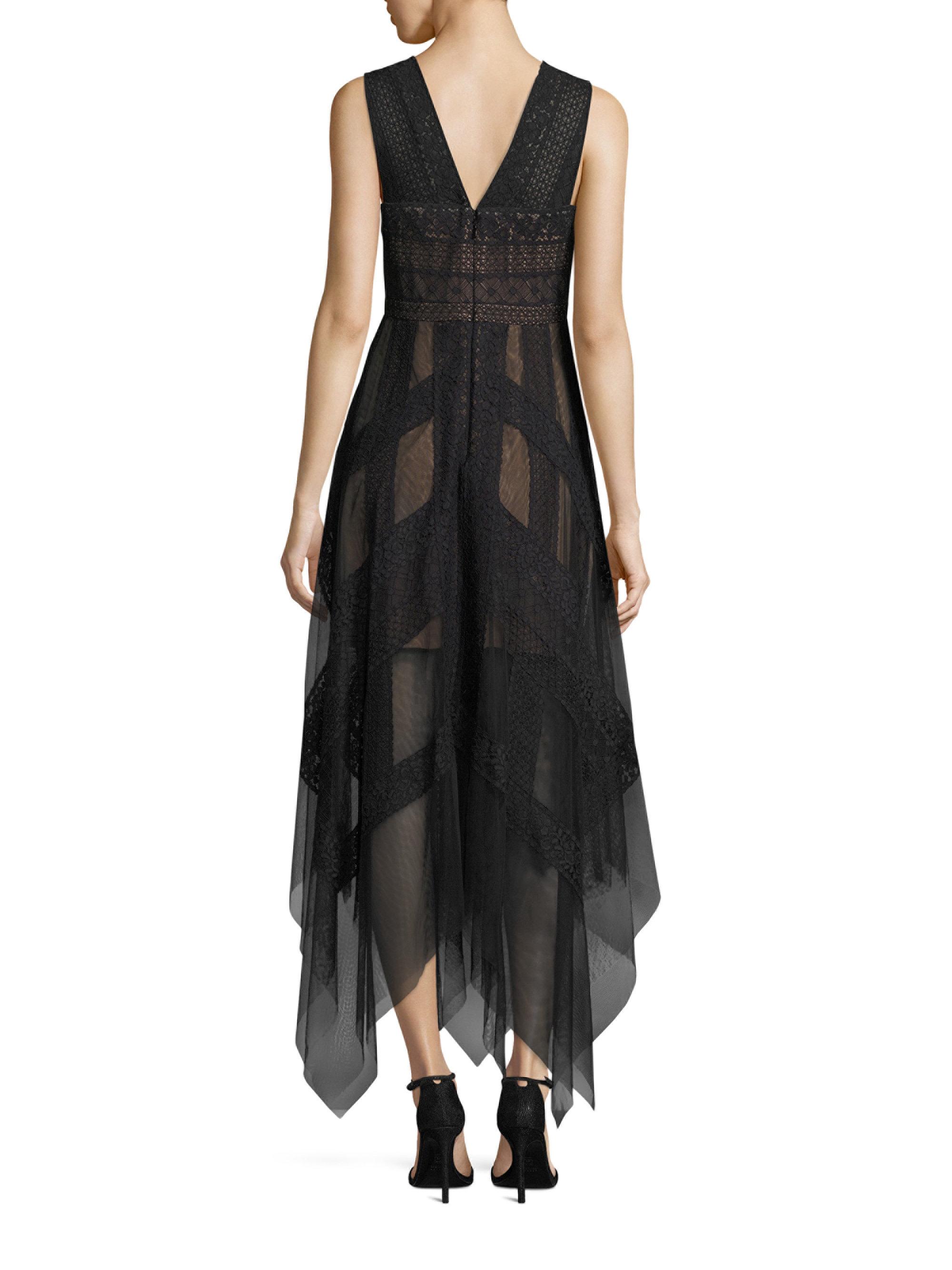 bcbg andi dress black