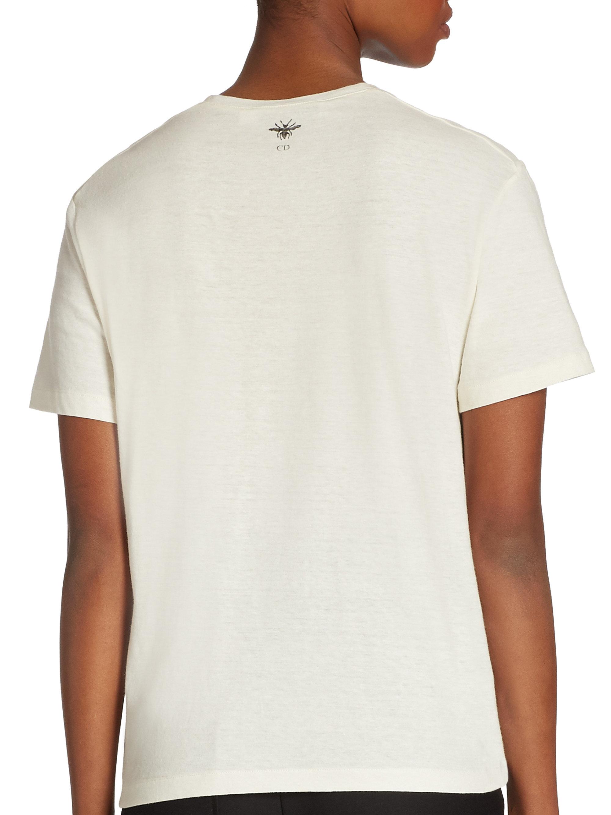 vuilnis in beroep gaan Merchandiser Dior Revolution T-shirt in White | Lyst
