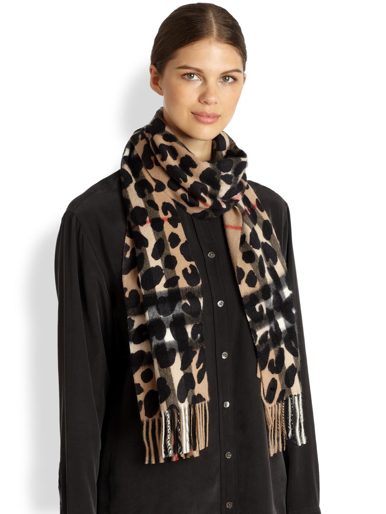 Burberry Leopard Scarf 2025 www.alhudapk