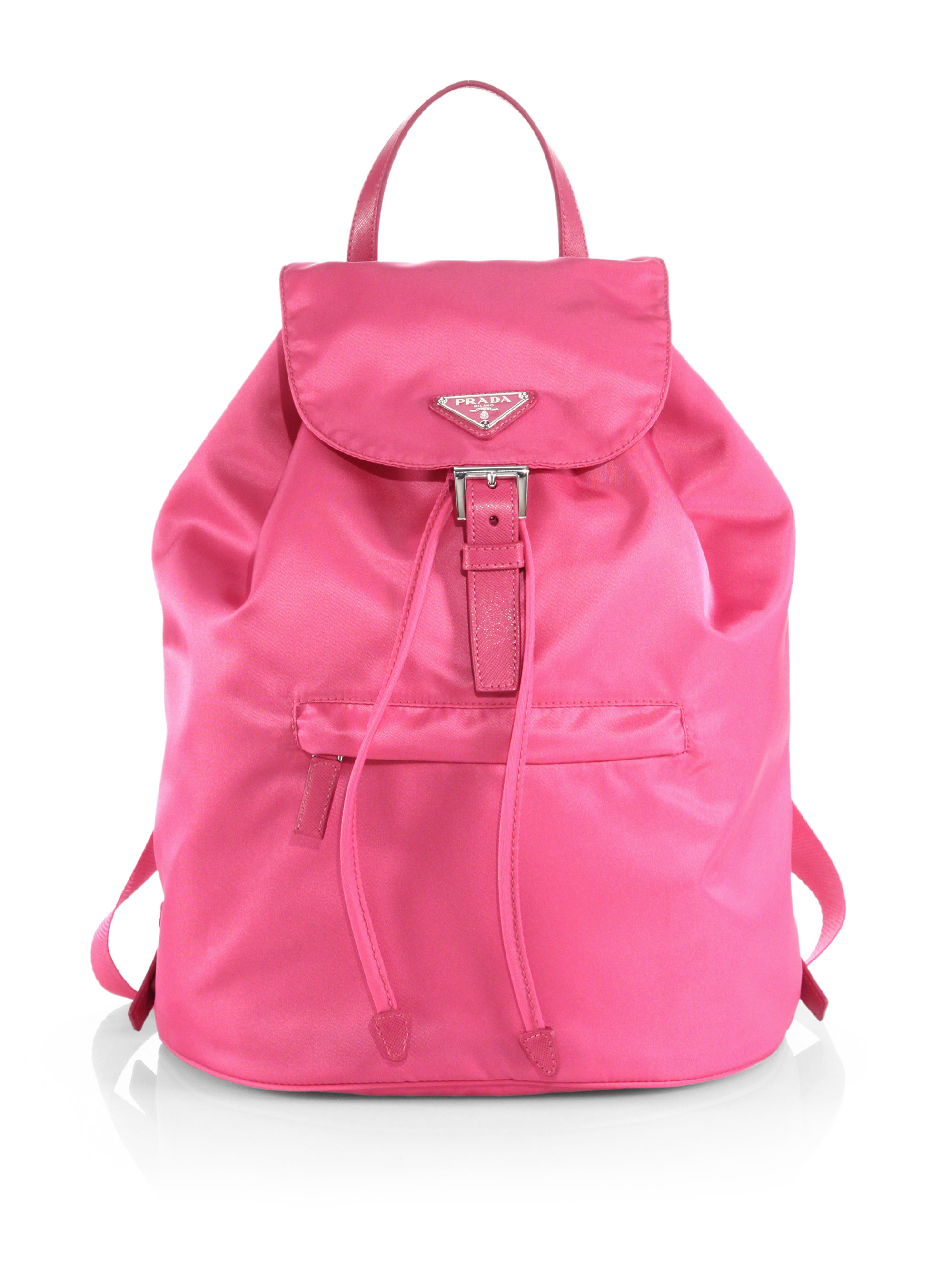 Prada Sling Backpack Tessuto Small Pink 2261935
