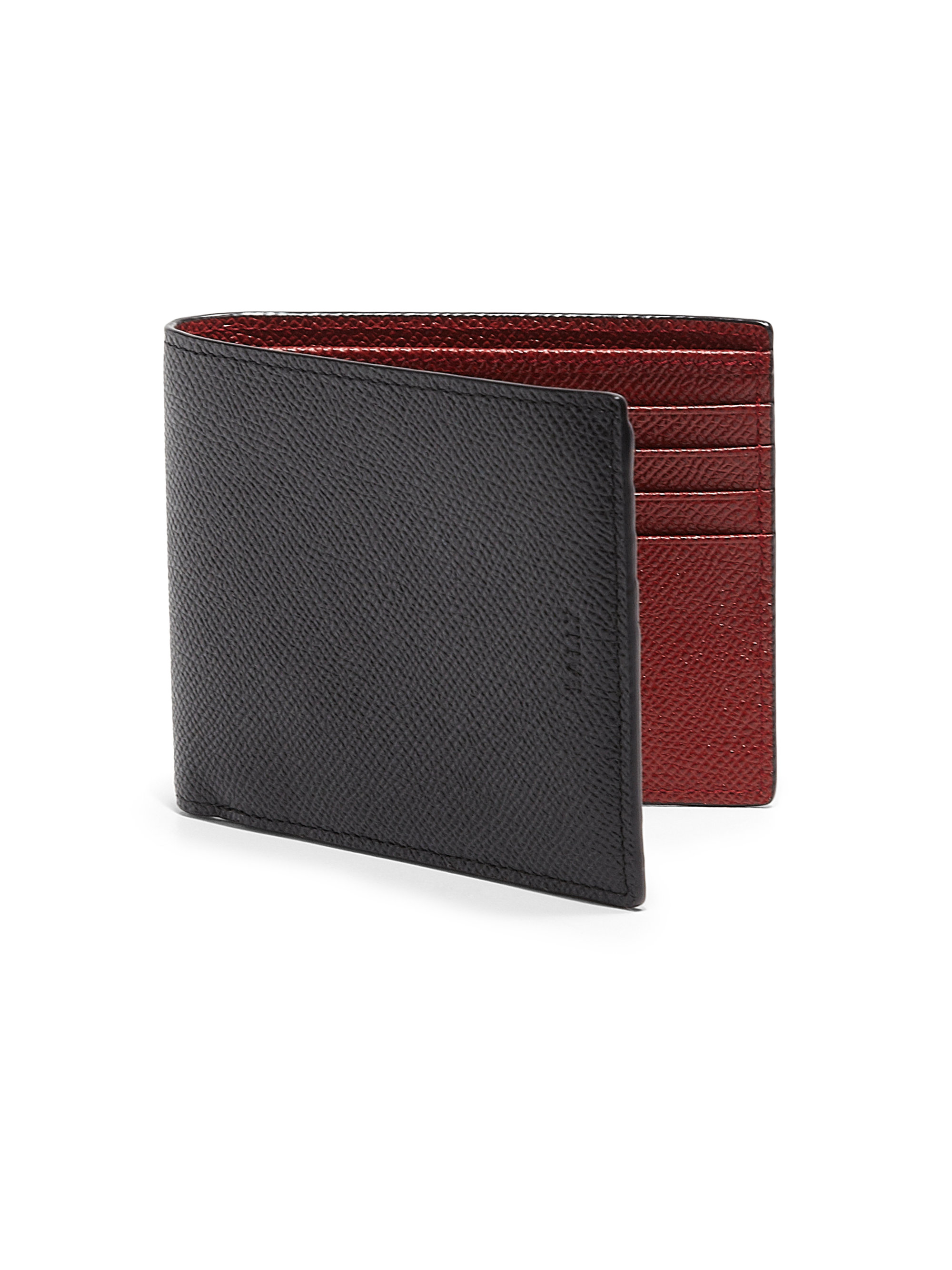 Bally Bollen Leather Wallet in Black for Men | Lyst