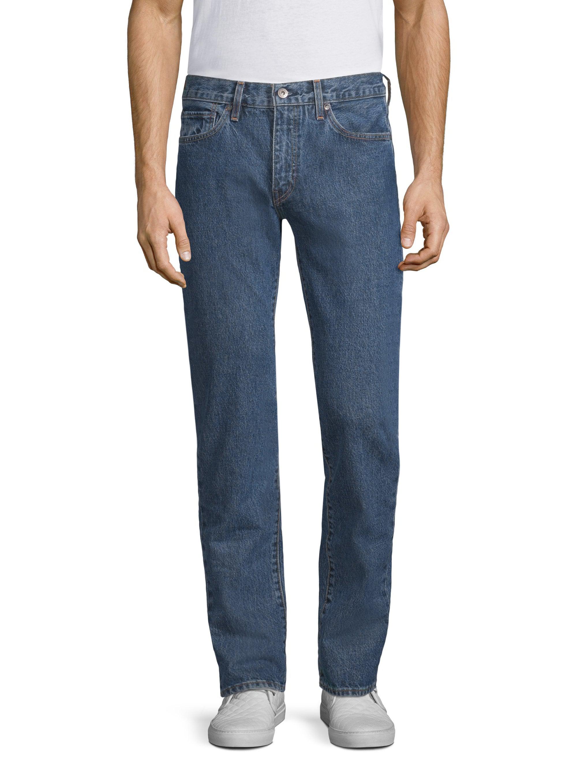 Levi's 511 Slim-fit Stonewash Jeans in Blue for Men - Lyst