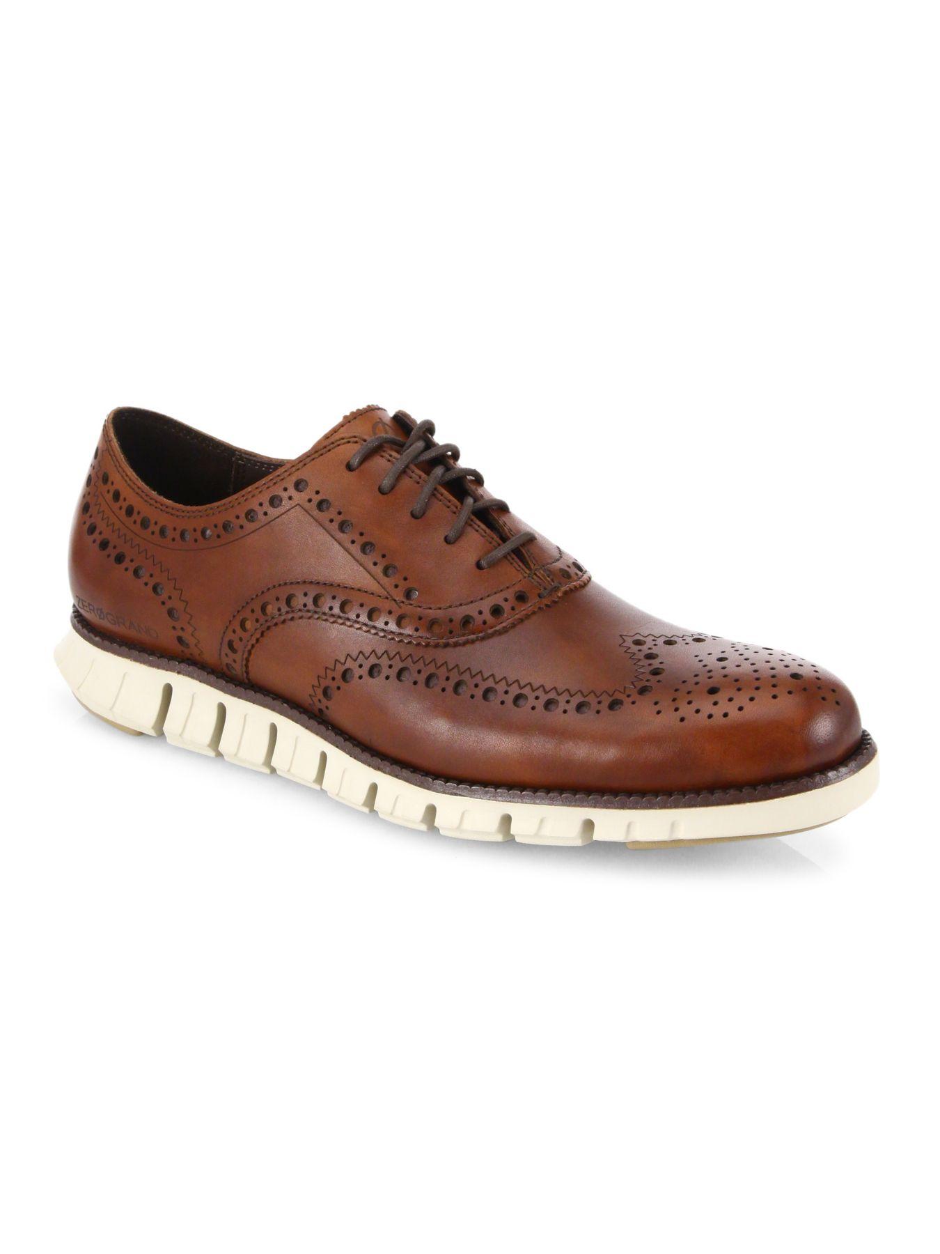 cole haan british tan wingtip