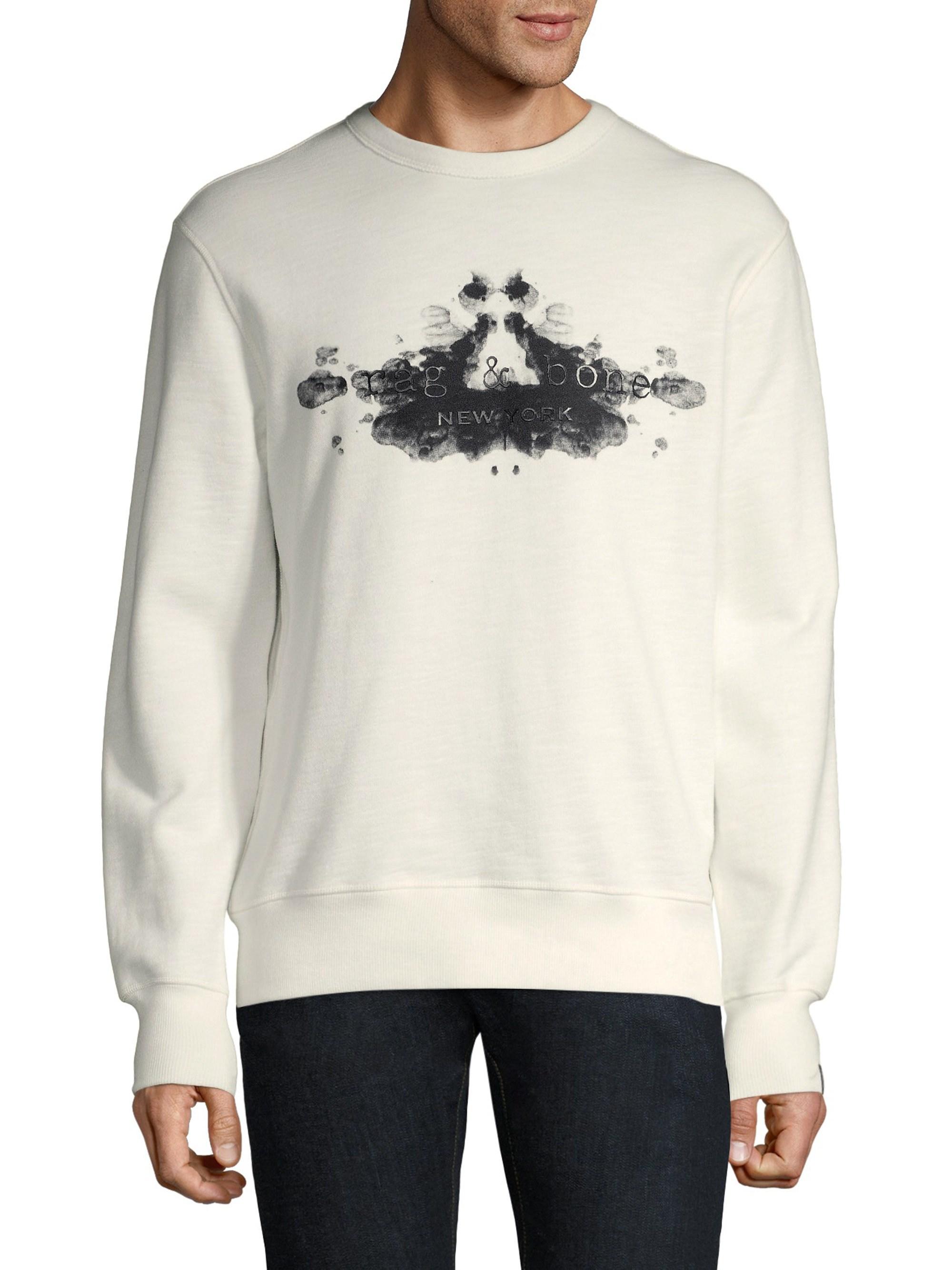 rag and bone mens sweatshirt