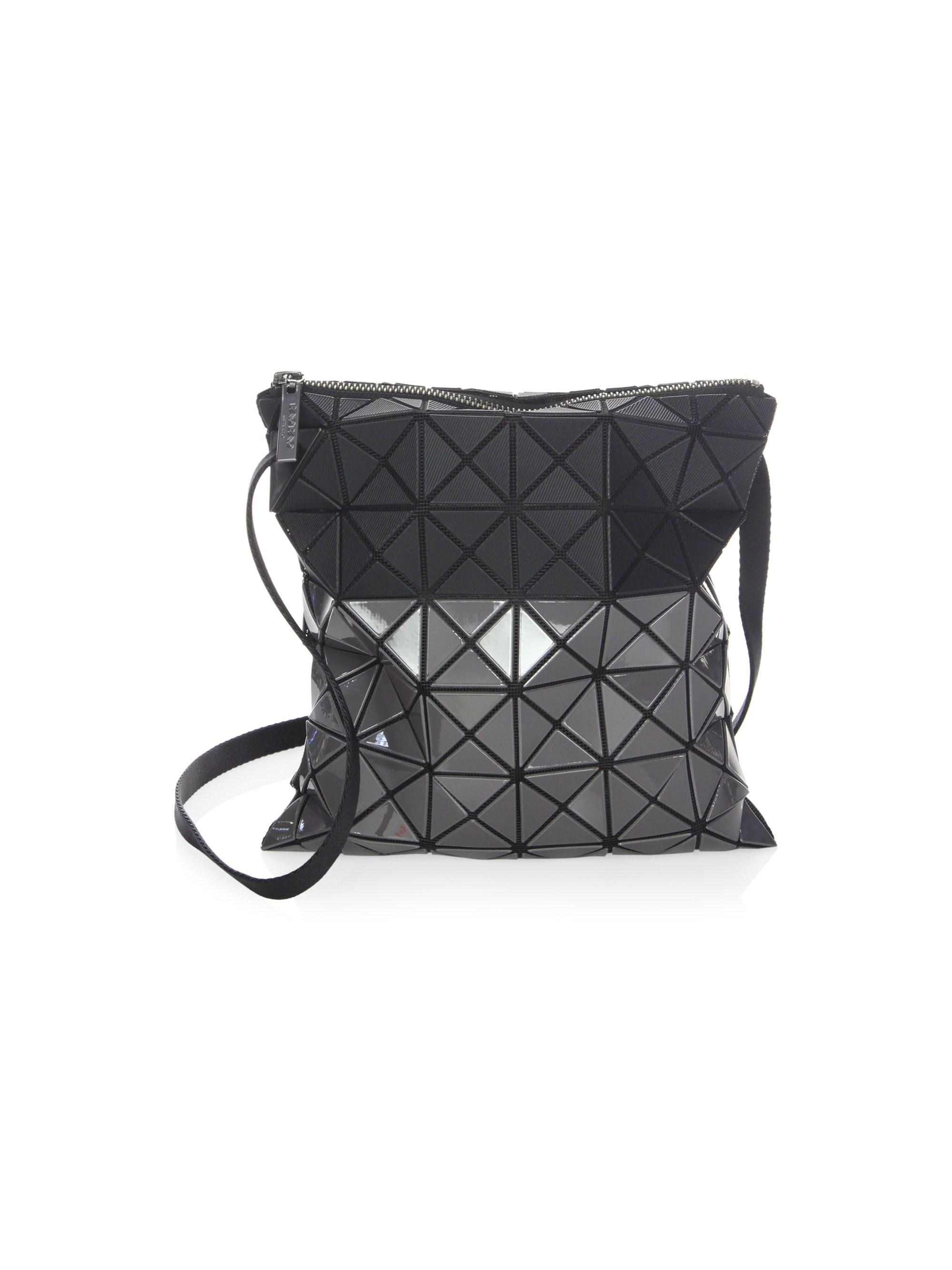Bao Bao Issey Miyake Synthetic Prism Bi-texture Crossbody Bag in Black ...