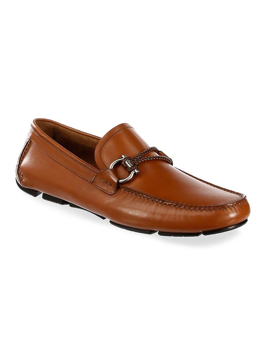 Ferragamo Gancini Leather Driver 